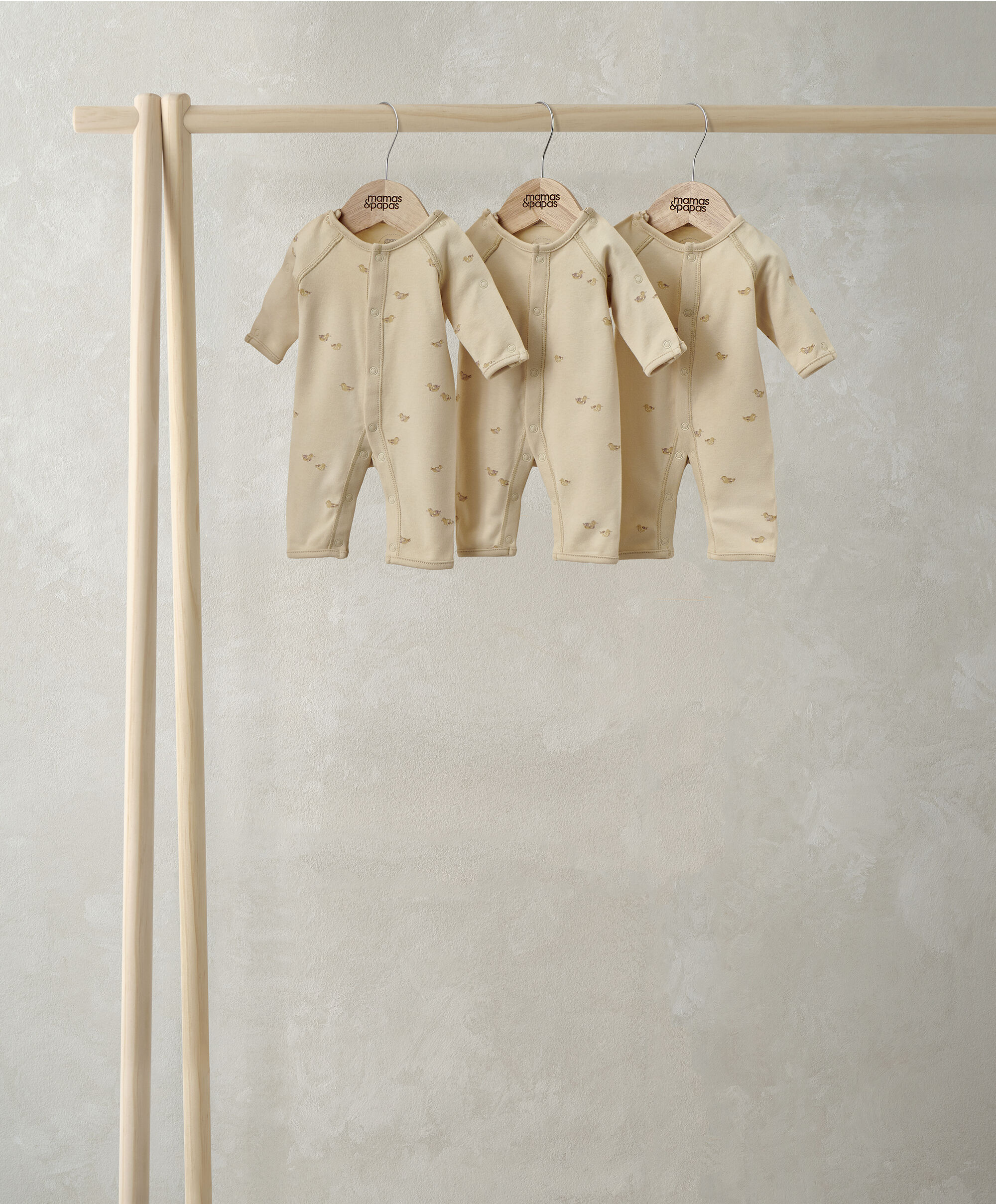 Duckling Premature Rompers (Pack of 3)  image number 1