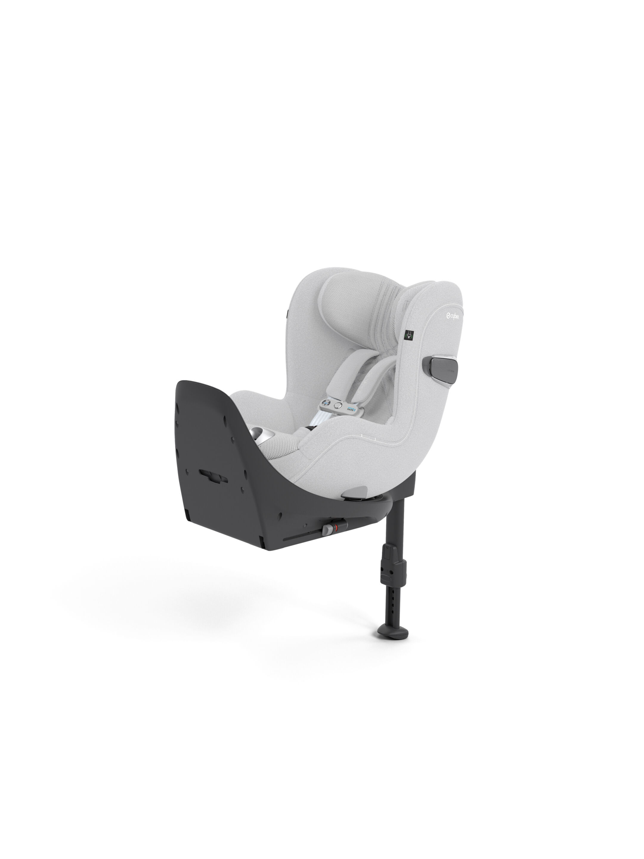 Ocarro 2 Pushchair and Carrycot Bundle with Cybex Car Seat and Base (4 Pieces) - Eclipse image number 5