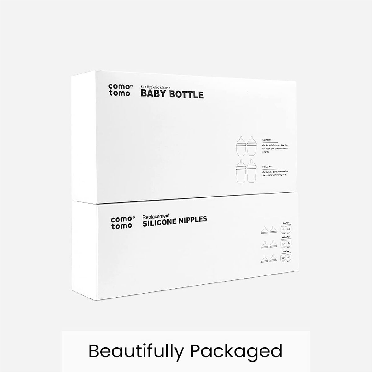 Comotomo Baby Feeding Bottle Bundle Pink image number 8