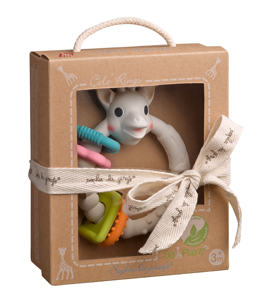 Sophie la girafe So'Pure Colour RingTeether