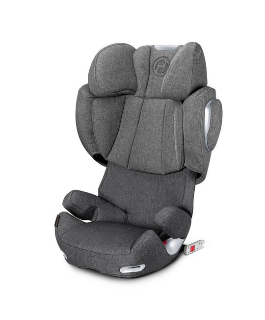 CYBEX Solution Q3-Fix Heavy Duty Junior Car Seat - Manhattan Grey image number 2