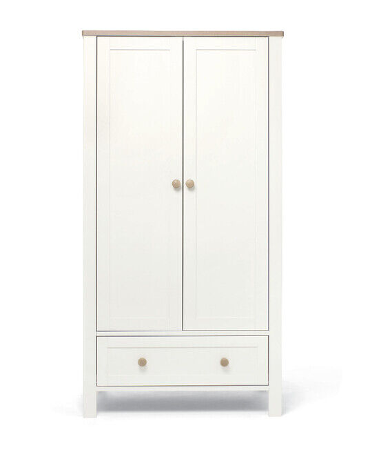 Wedmore Wardrobe - White/Natural image number 1