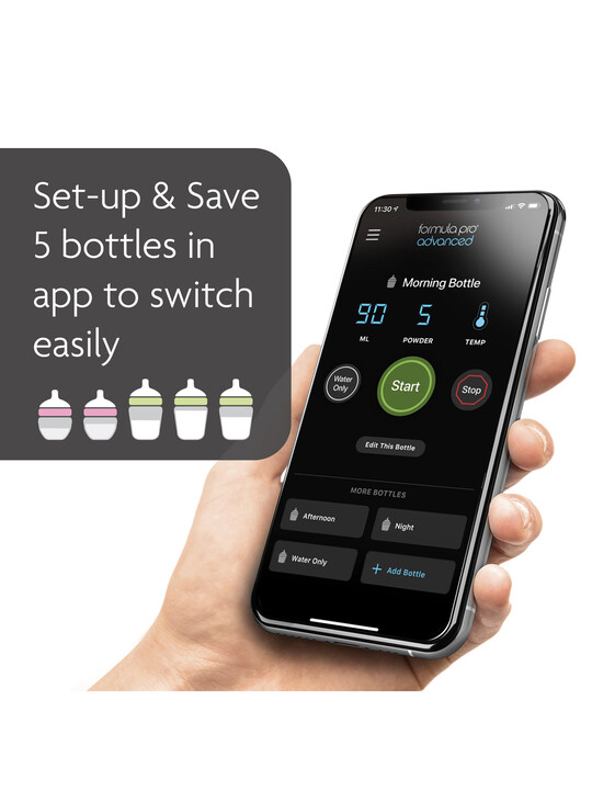 Buy Formula Pro Advanced with Wifi Black Bottle Feeding