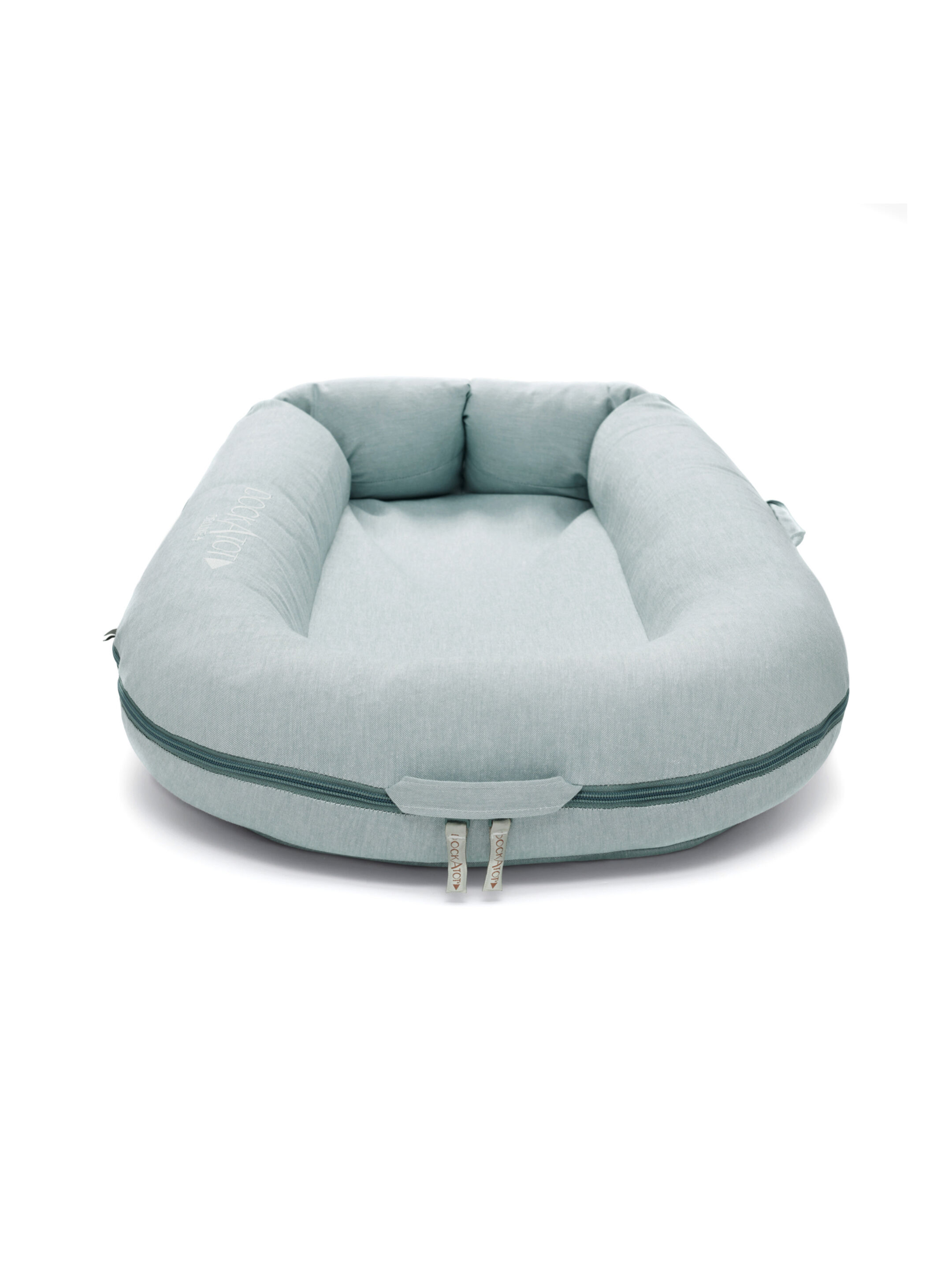DockATot Deluxe+ Baby Pod - Marine Chambray image number 1