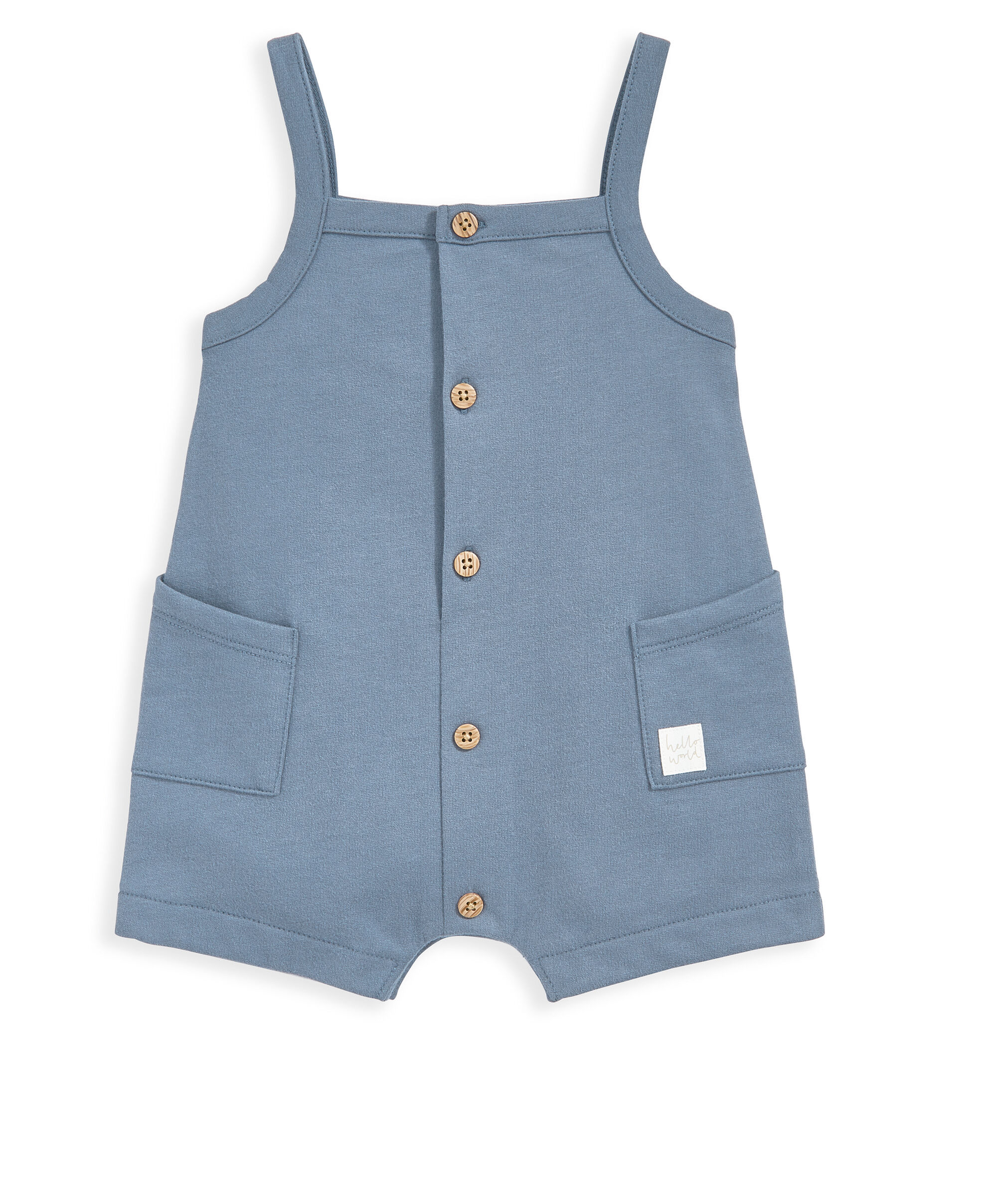 2 Piece Blue Romper & Bodysuit image number 4
