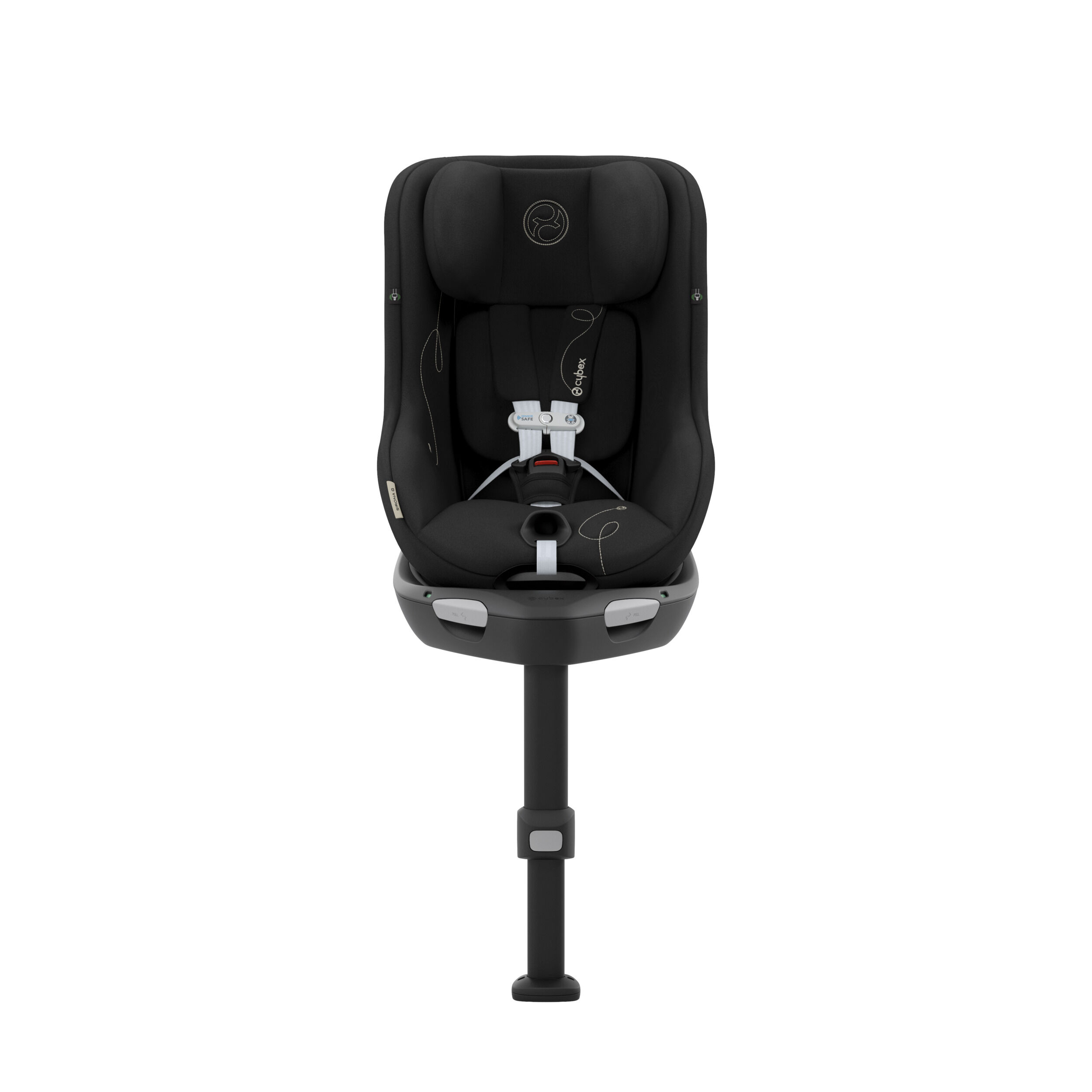 Cybex Sirona Gi i-Size Toddler Car Seat - Moon Black (from 3 Months - 4 Years/19 kg approx) image number 3