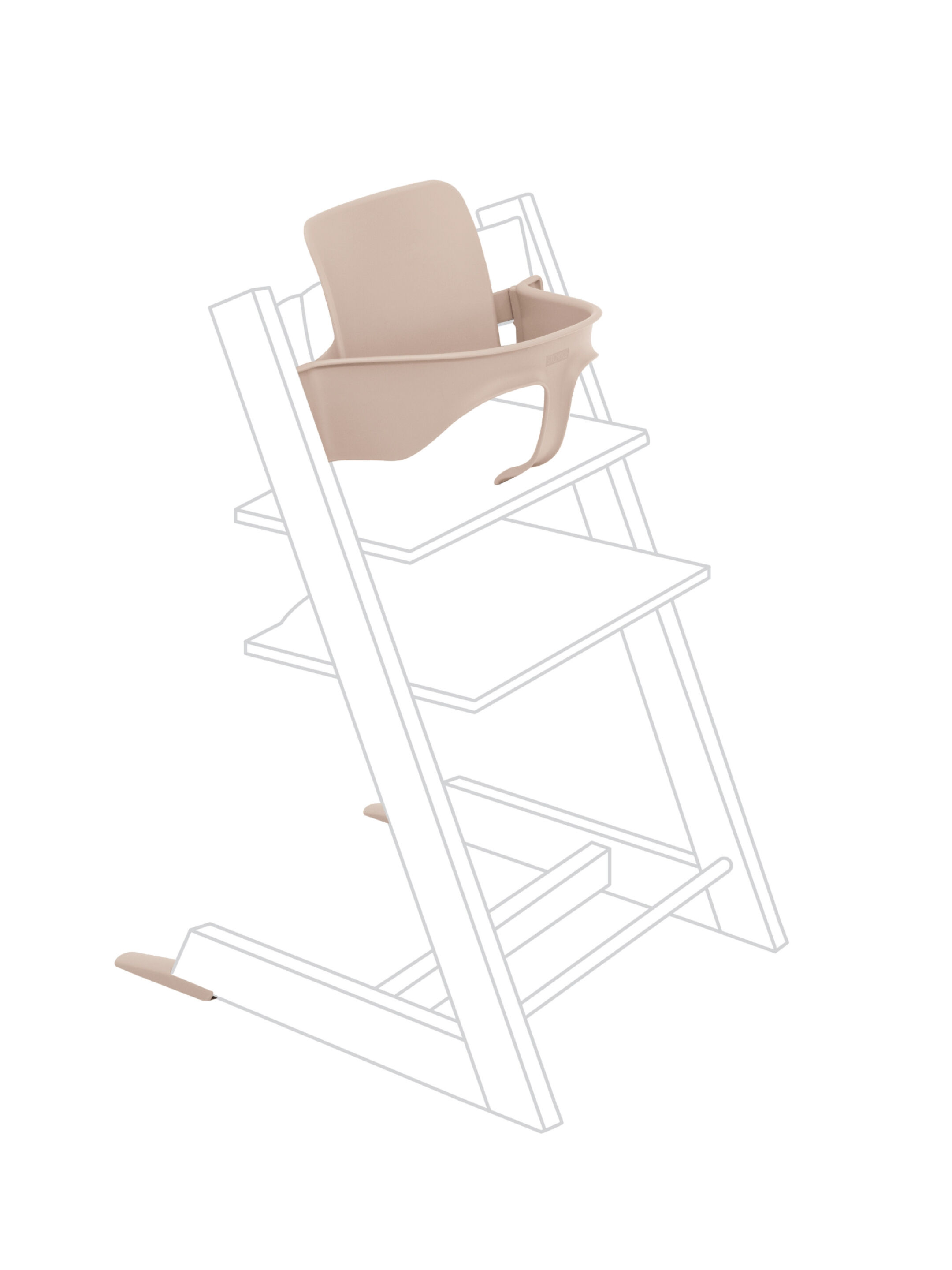 Stokke Tripp Trapp Baby Set - Serene Pink image number 1