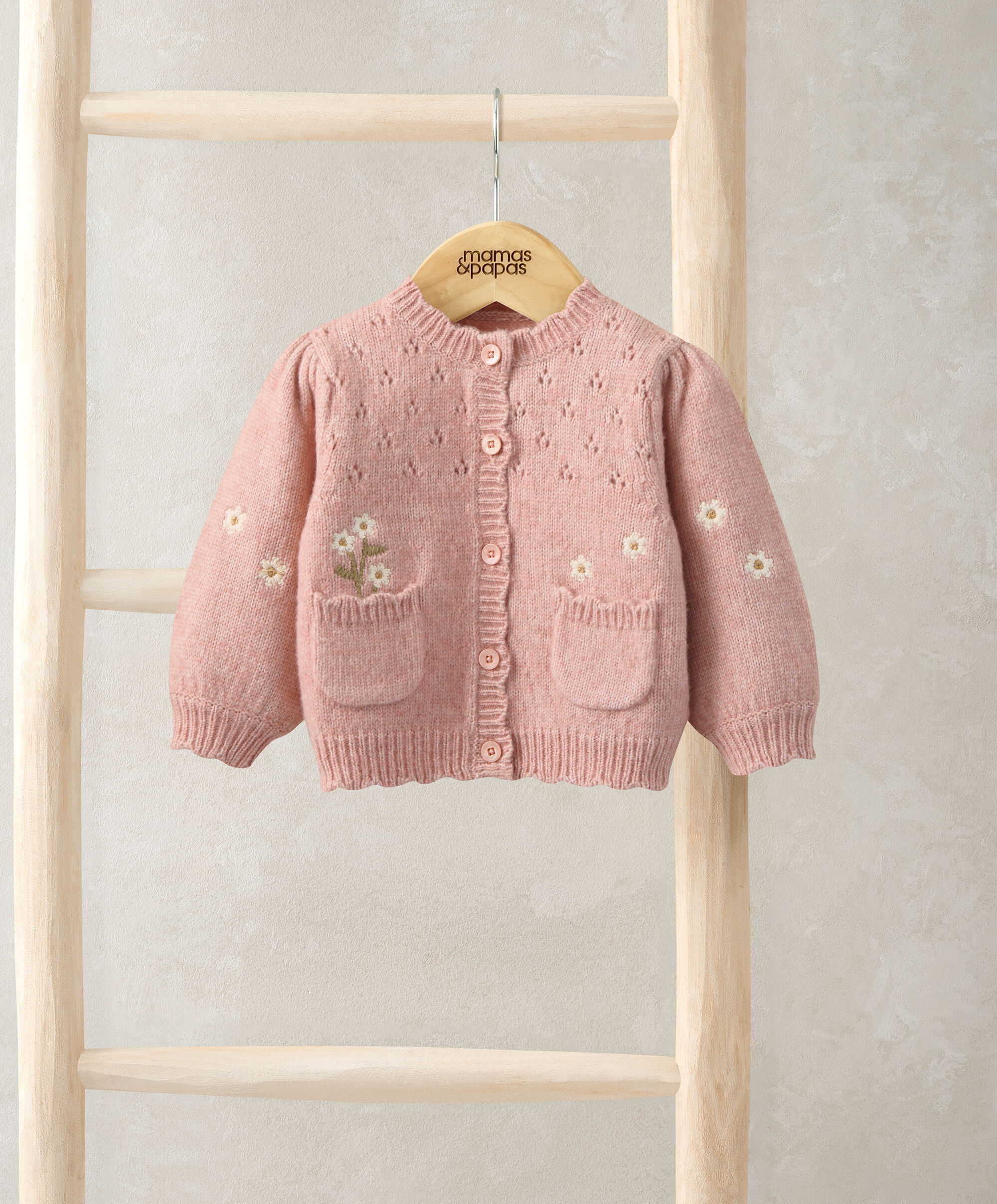 Pink Daisy Cardigan image number 1