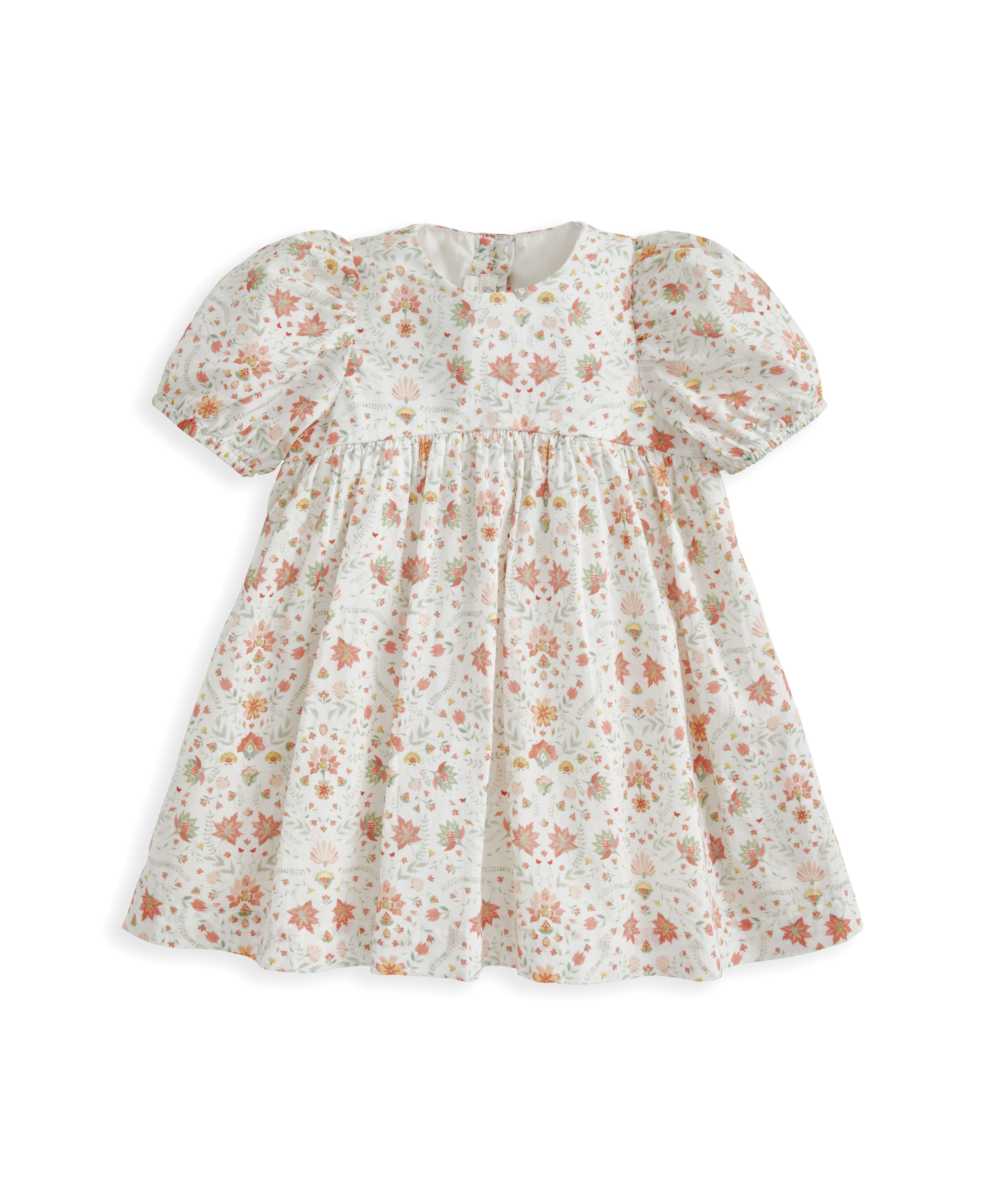 Symmetrical Floral Print Dress image number 2