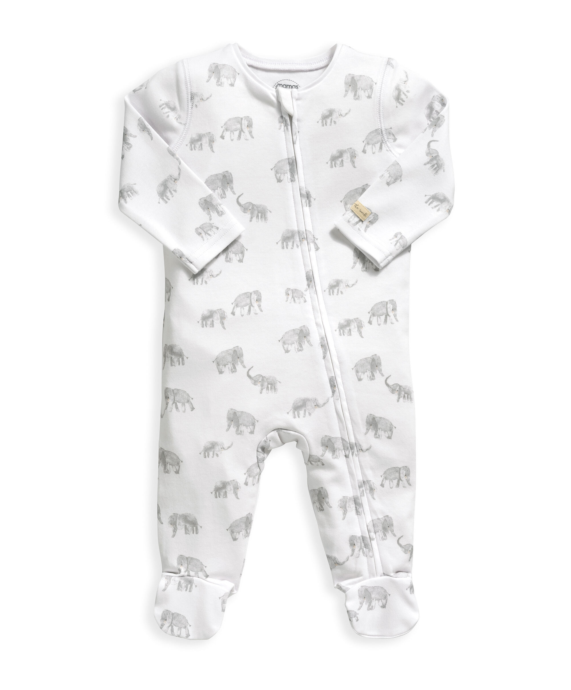 Elephant Print All In One With Zip image number 1