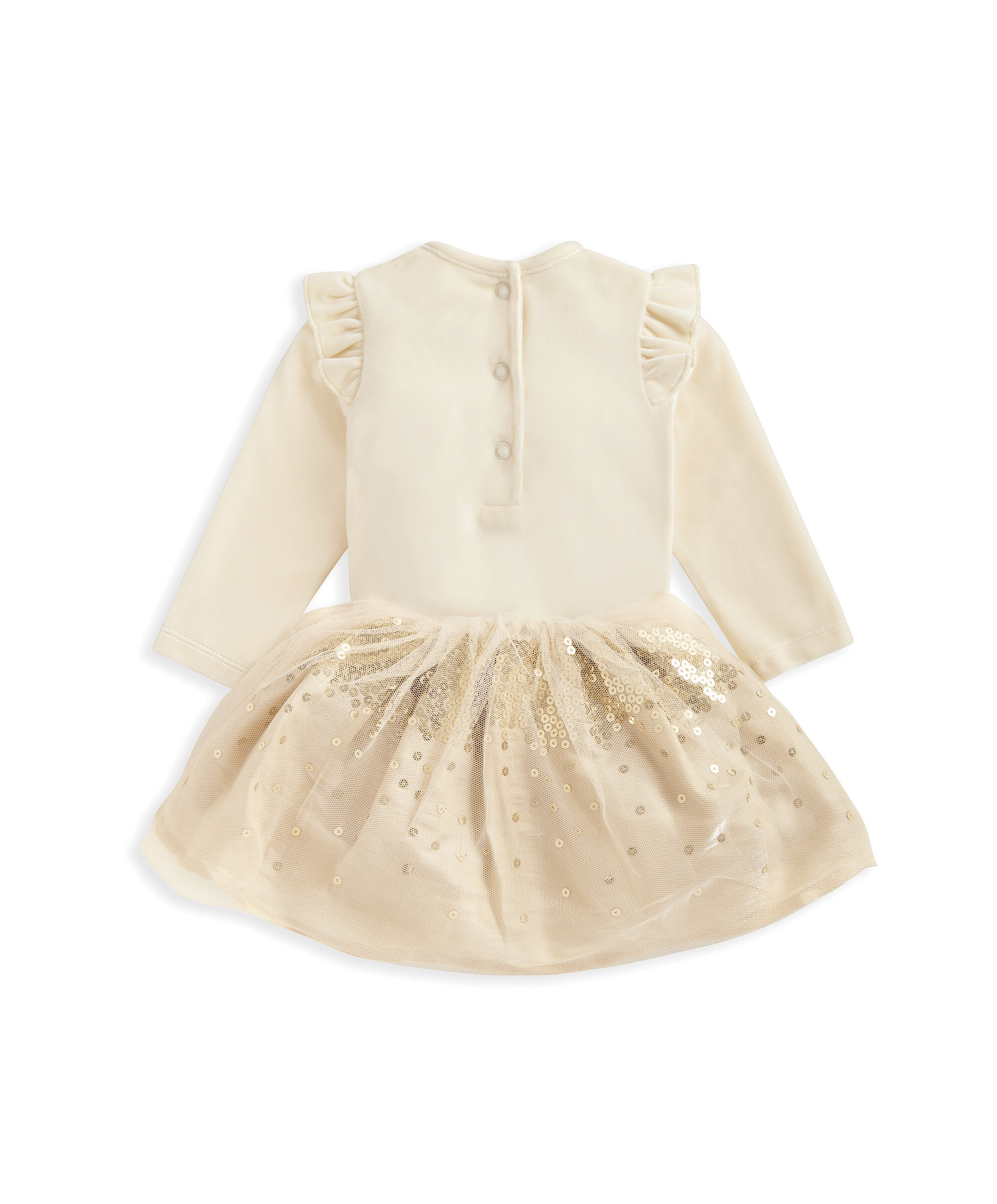 2 Piece Velour Bodysuit & Tutu image number 3