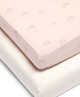 Cotbed Fitted Sheets (Pack of 2) - Rainbow image number 1