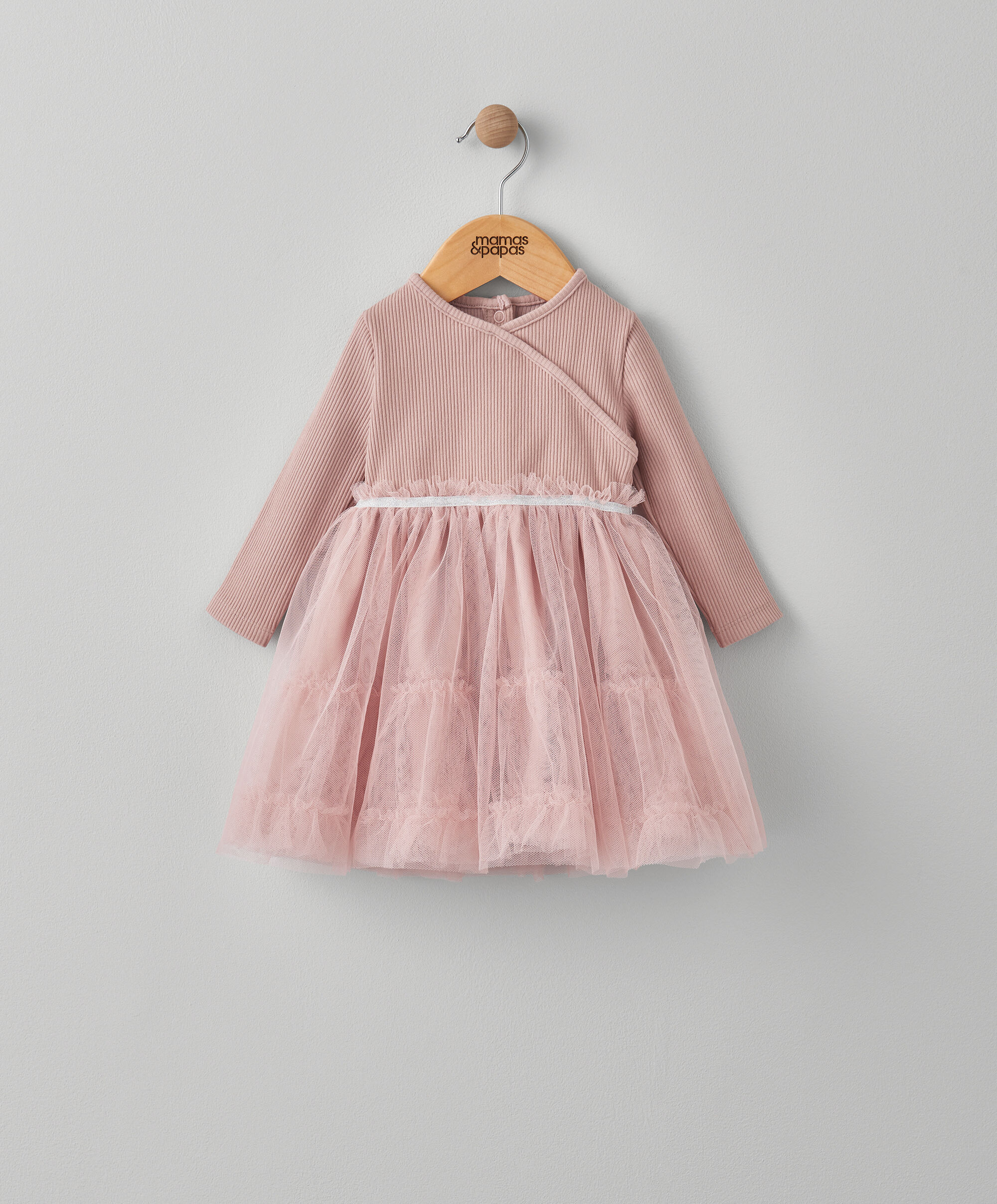 Pink Wrap Dress image number 1