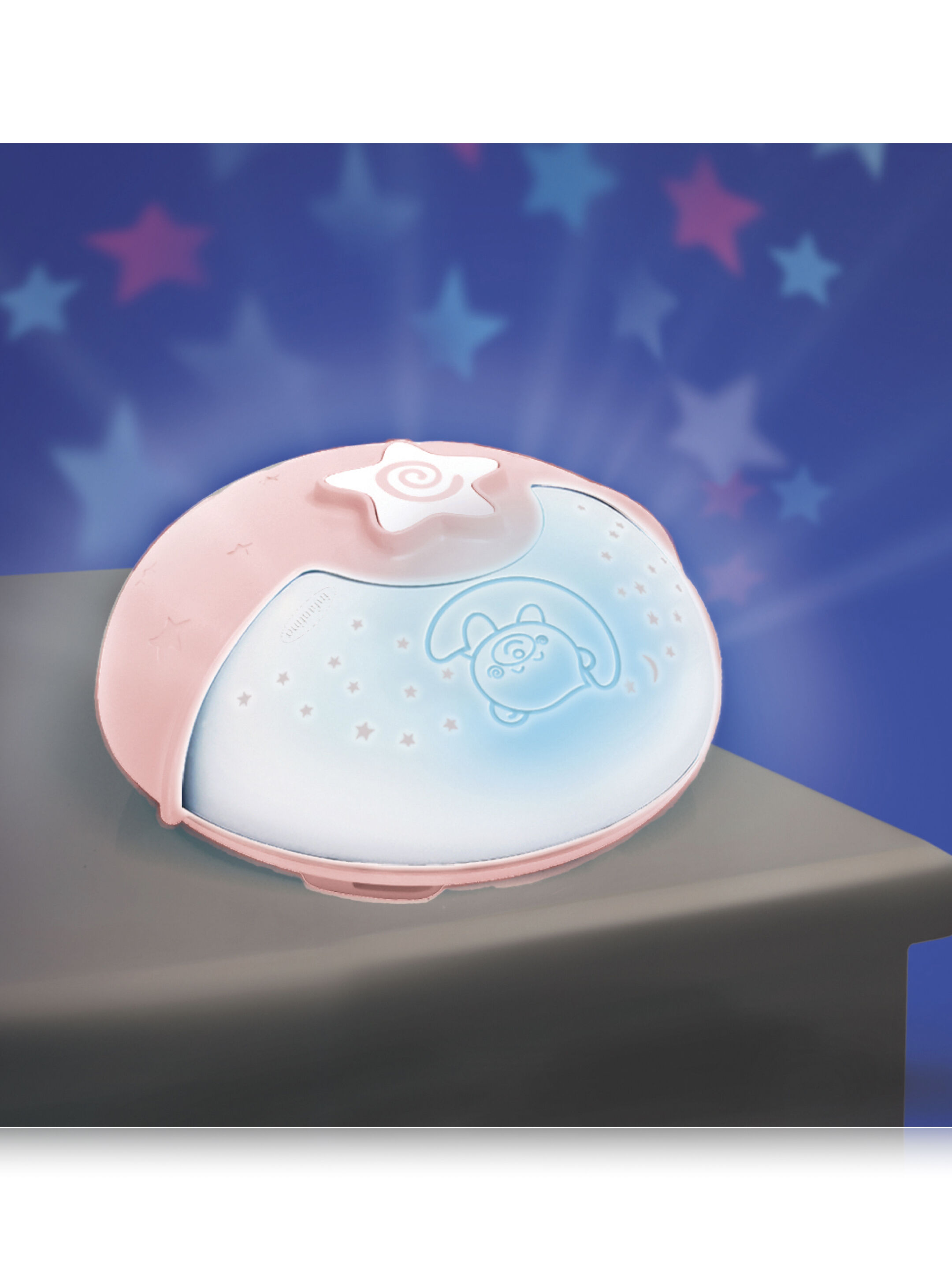 Infantino Wom Soothing Light & Projector - Pink image number 2