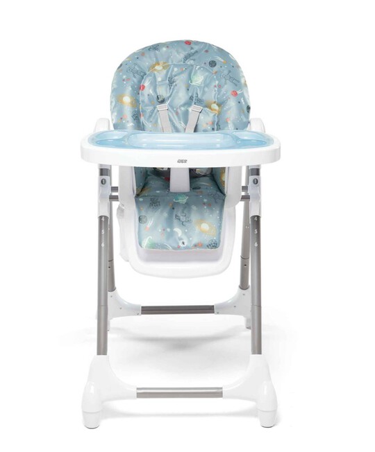 Snax Adjustable Highchair with Removable Tray Insert - Space Robots image number 4