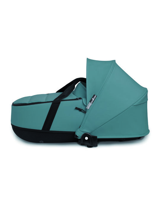 YOYO2 Stroller White Frame with Aqua Bassinet image number 4