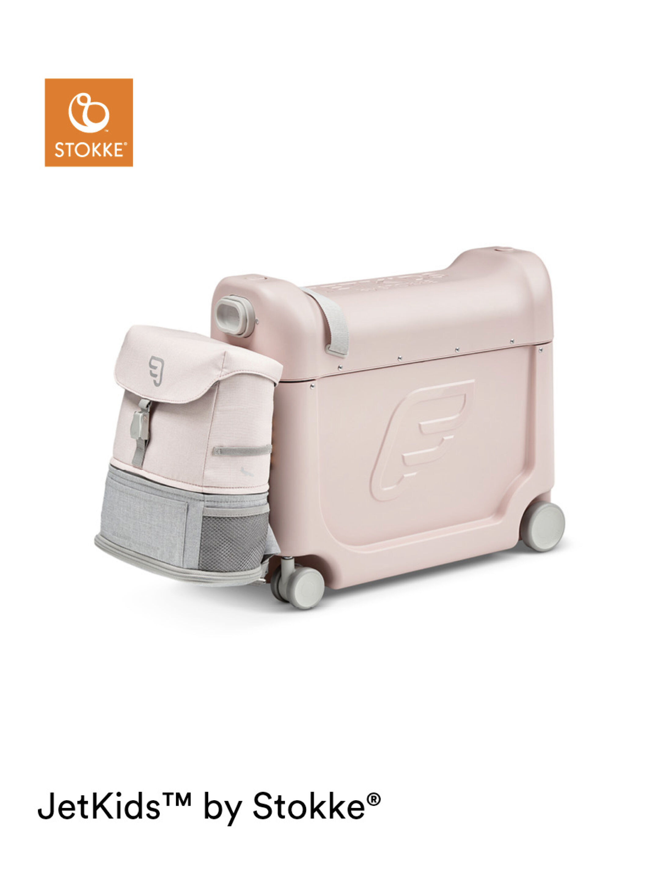 Stokke Jetkids Crew Backpack Pink Lemonade image number 3