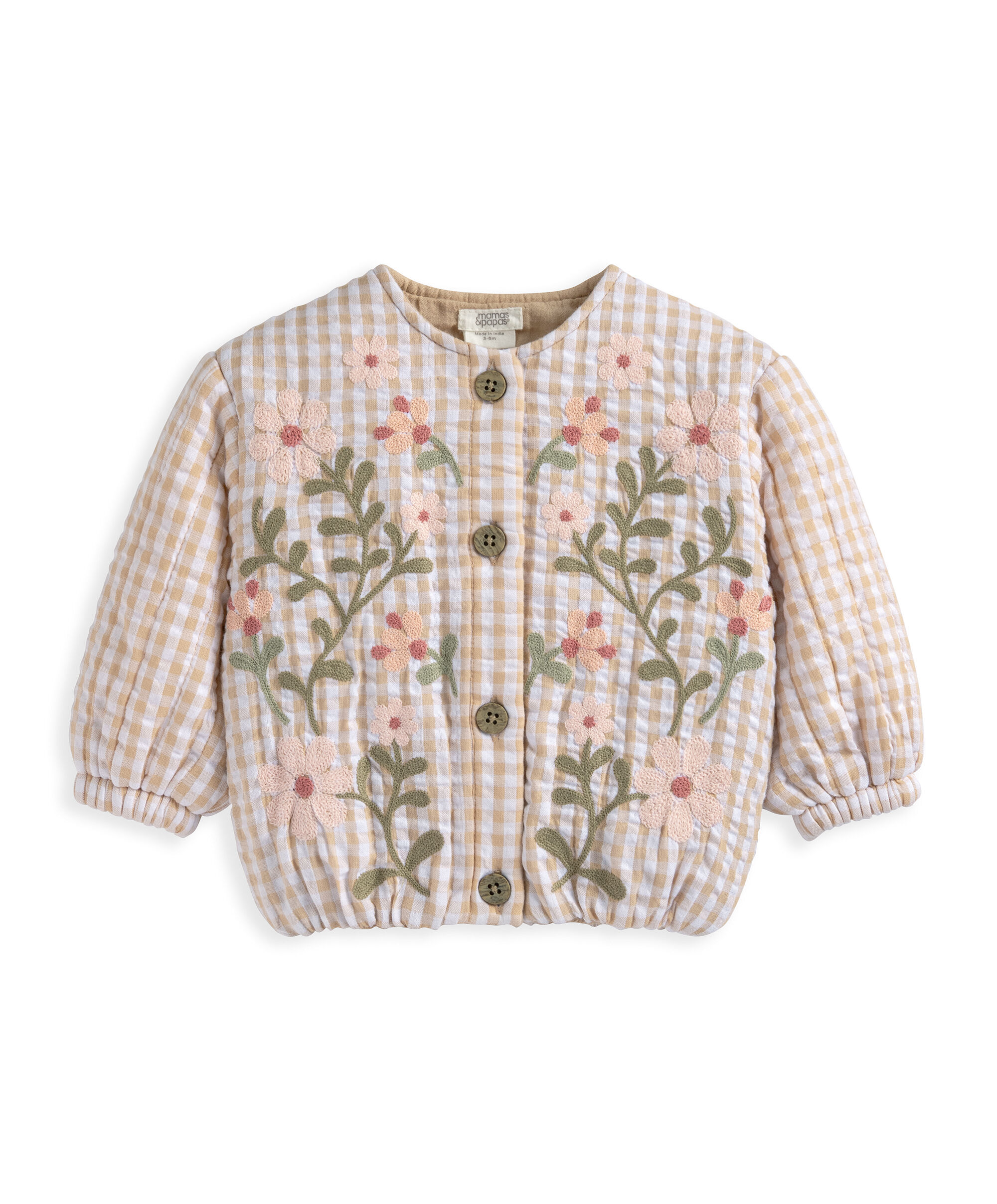 Flower Quilted Jacket image number 2