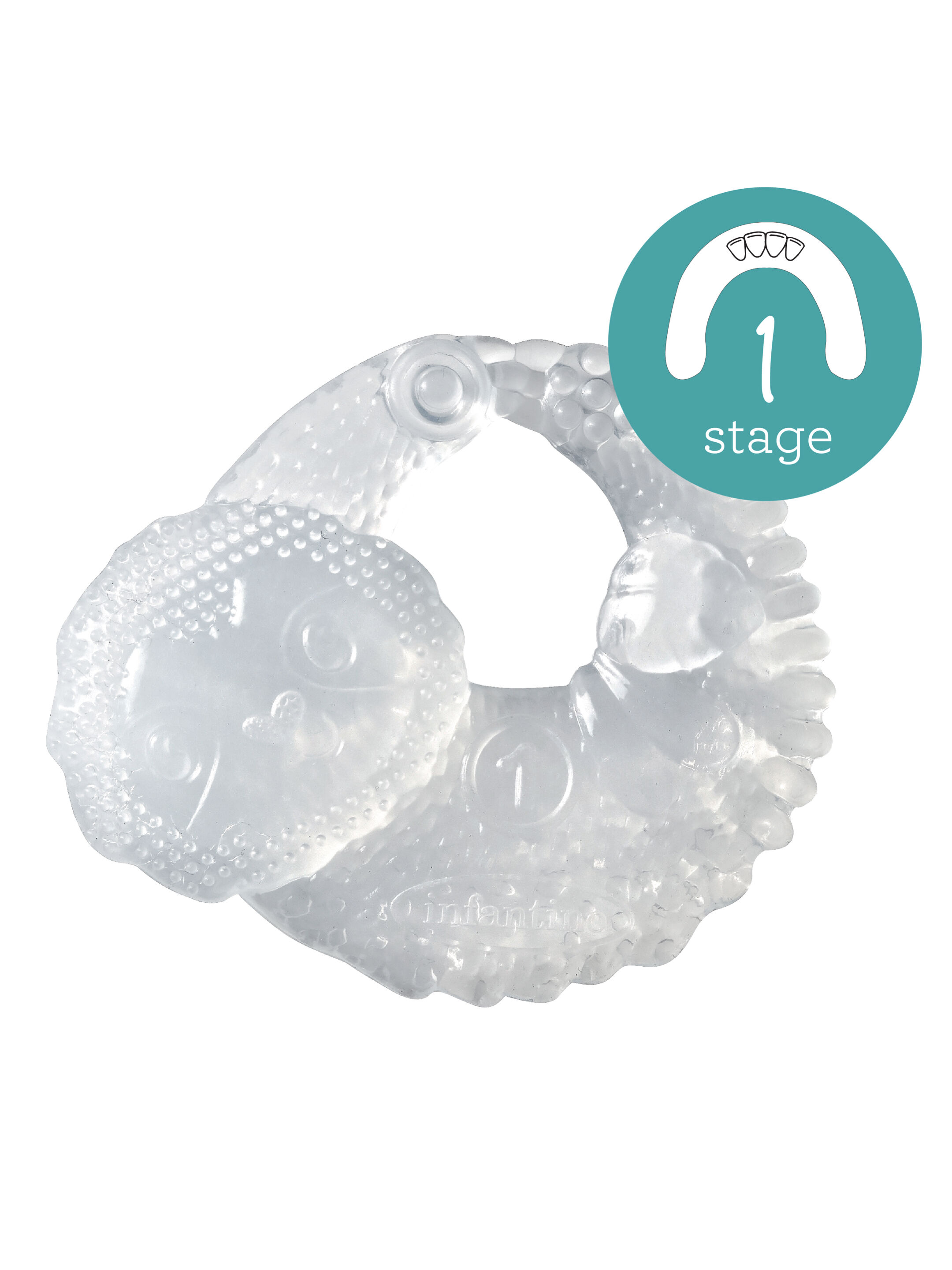 Infantino Crystal Clear Teething Stages Gift Set image number 3