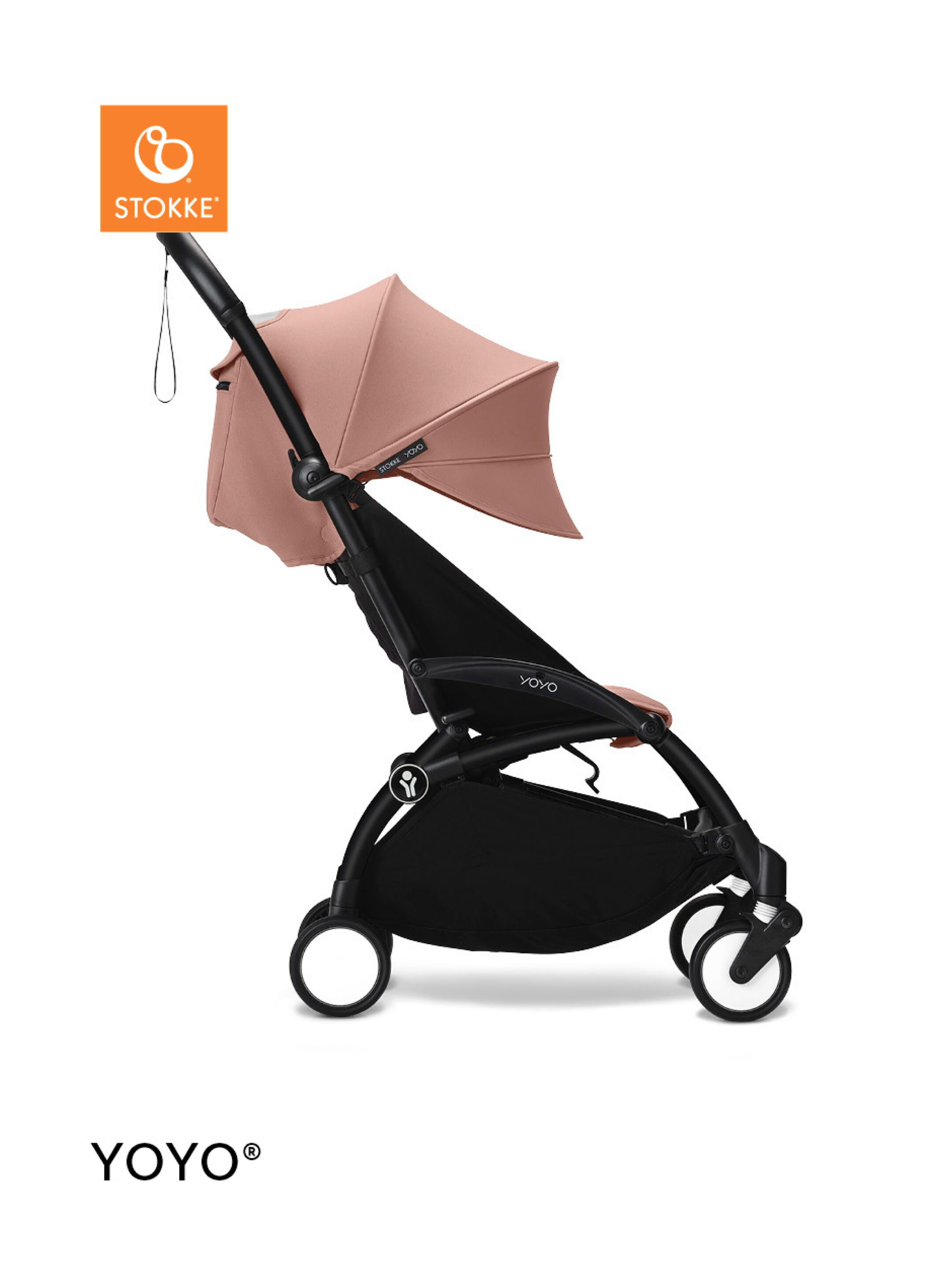 Stokke YOYO3 Black Frame with 6+ Color Pack Ginger (2 Pieces) image number 2
