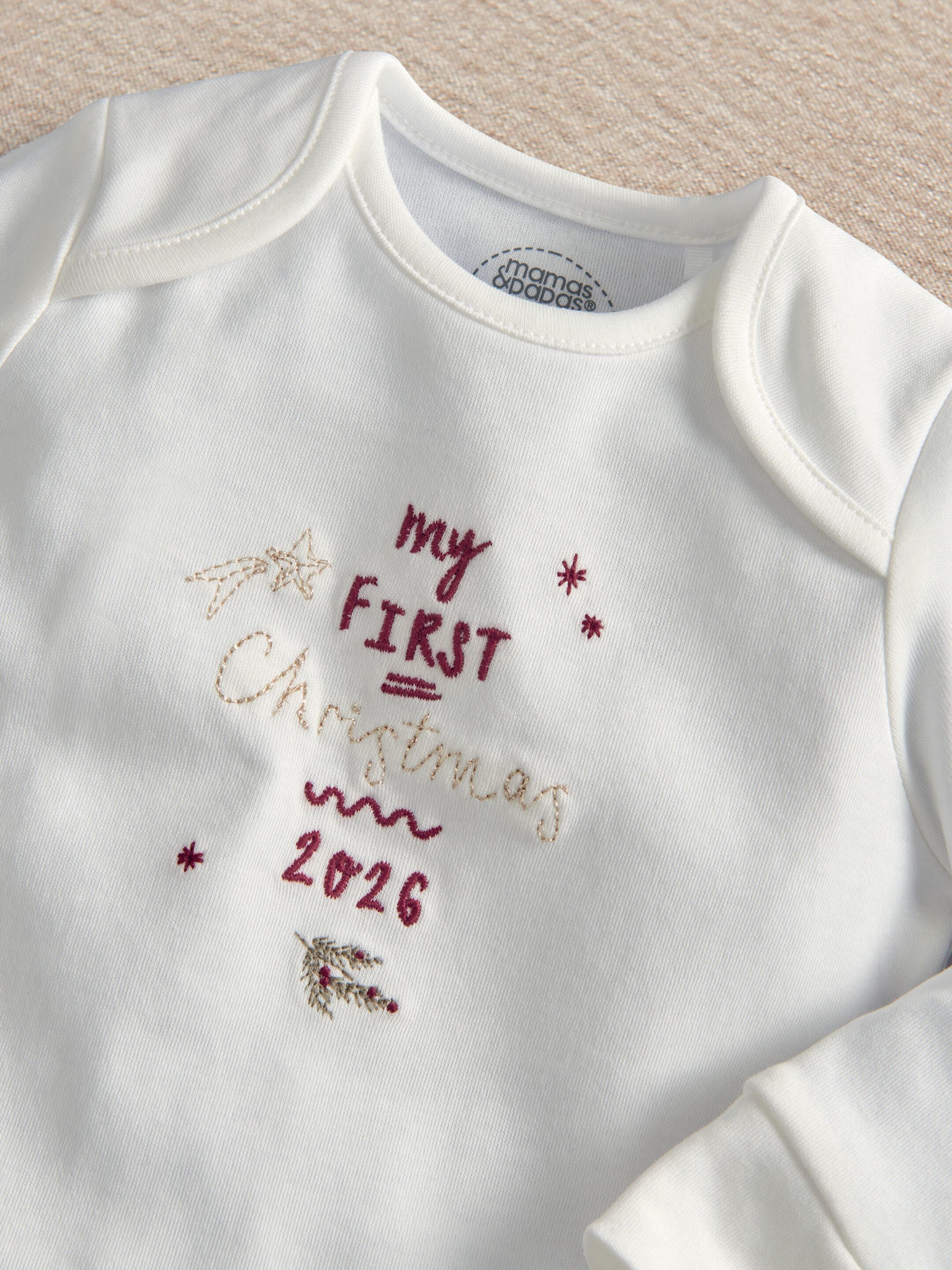 My 1st Christmas Bodysuit image number 4