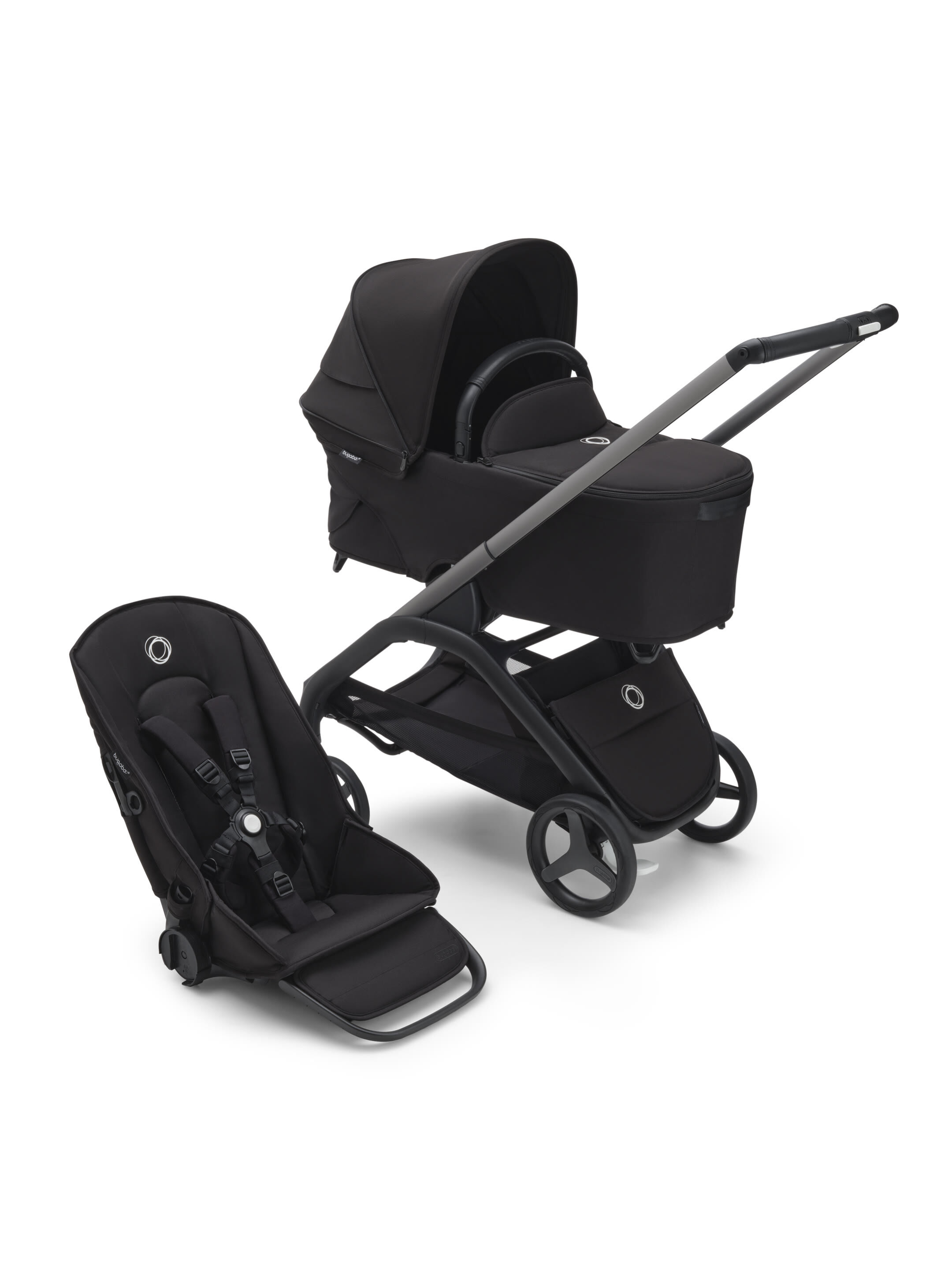 Bugaboo - Dragonfly Complete Black/Midnight Black image number 3
