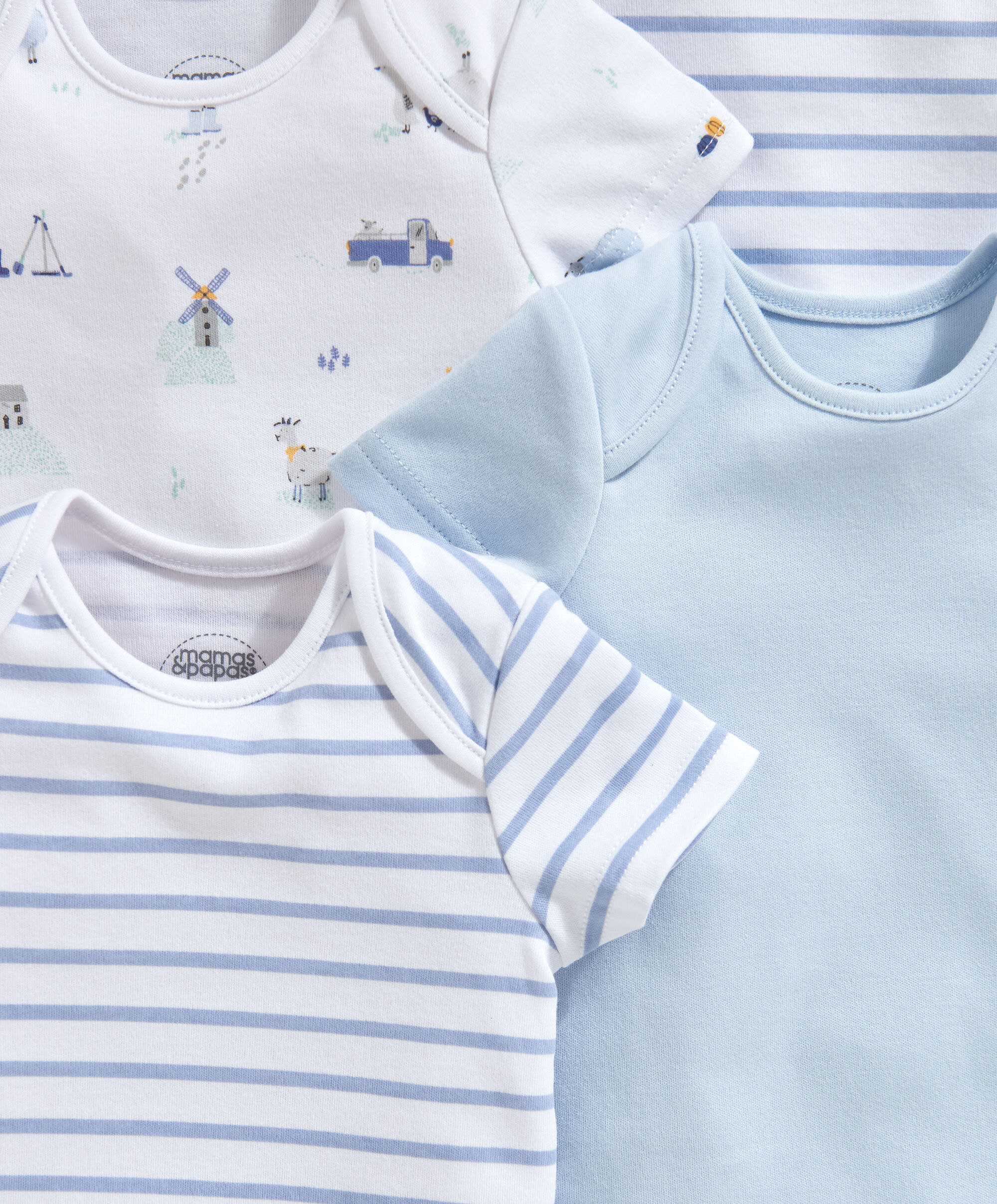 Boys Bodysuits Multipack - Set Of 5 image number 2