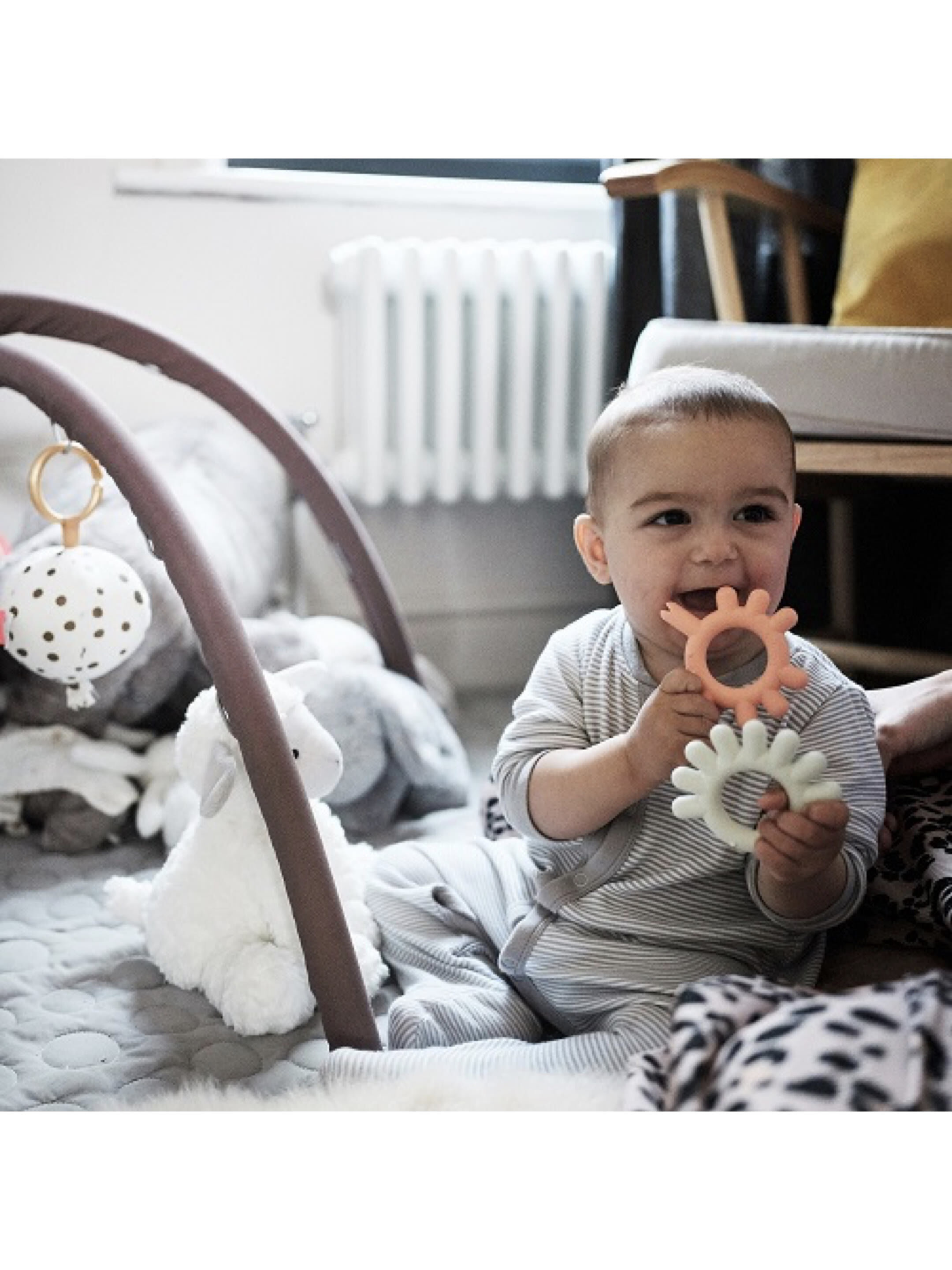 BORRN Silicone BPA Free, Non Toxic Teether - Turtle image number 4