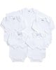 Cotton Long Sleeve Bodysuits 5 Pack image number 7