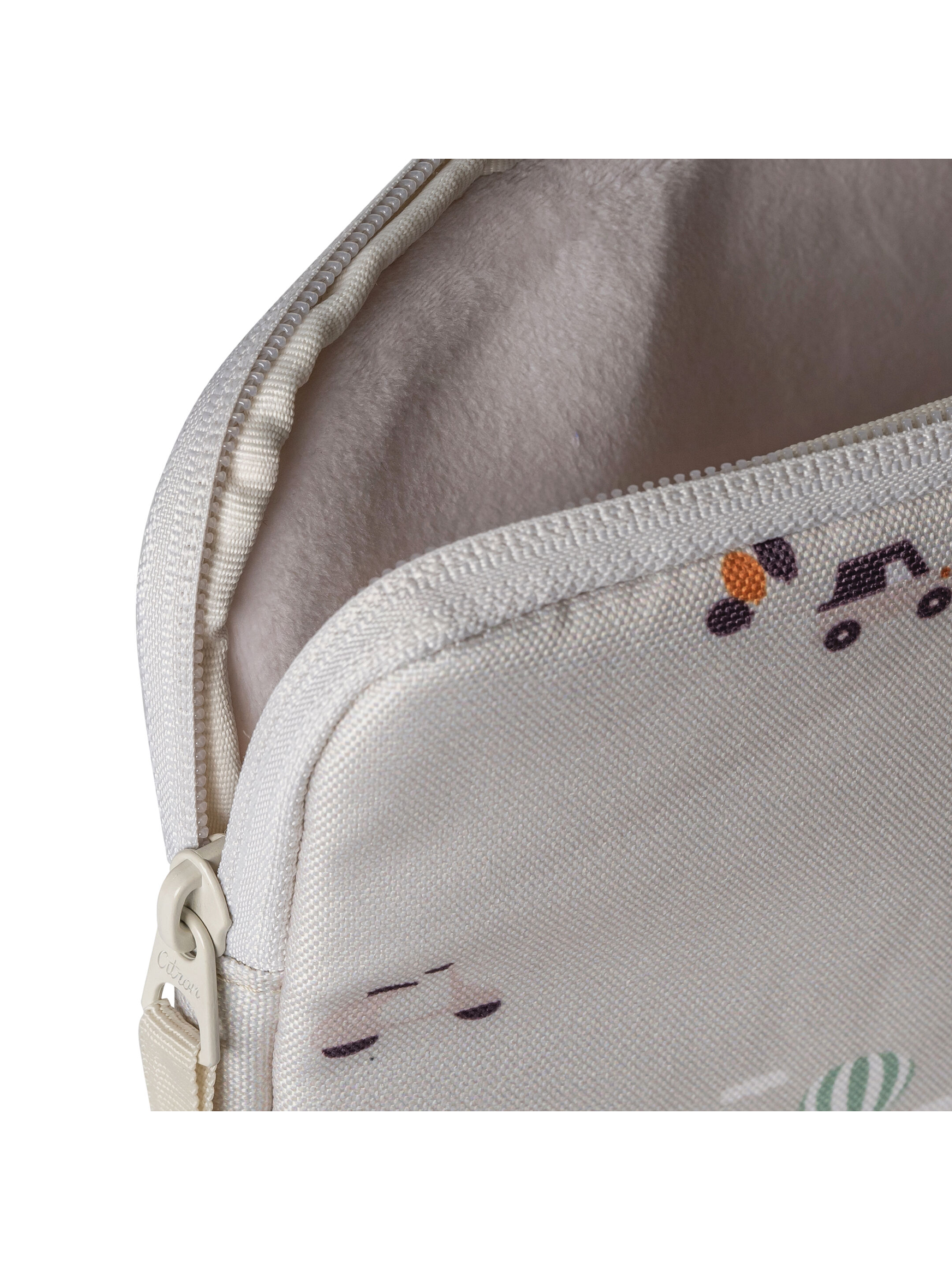 Citron Protective Ipad Sleeve with Zipper Vehicles image number 3