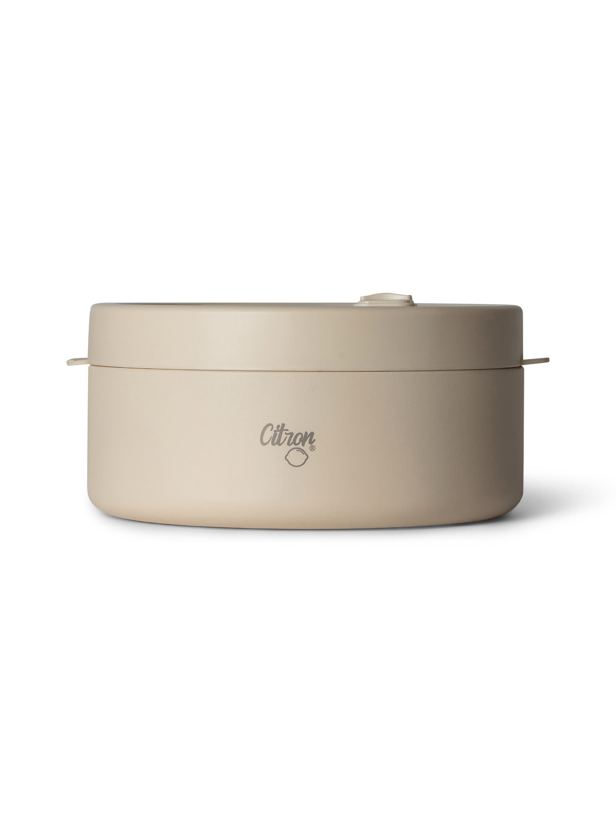 Citron Stainless Steel Food Jar 400ml Beige image number 2