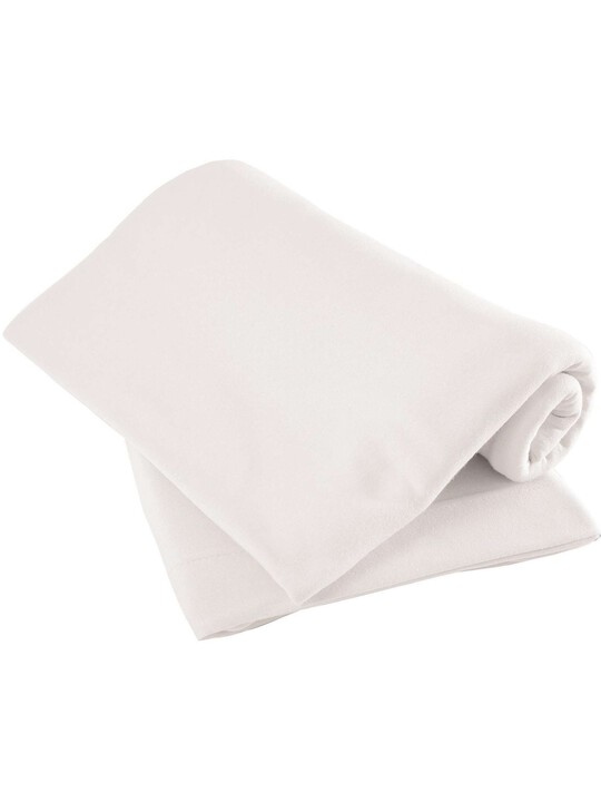 White Fitted Sheets - (Crib) Pack of 2 image number 1