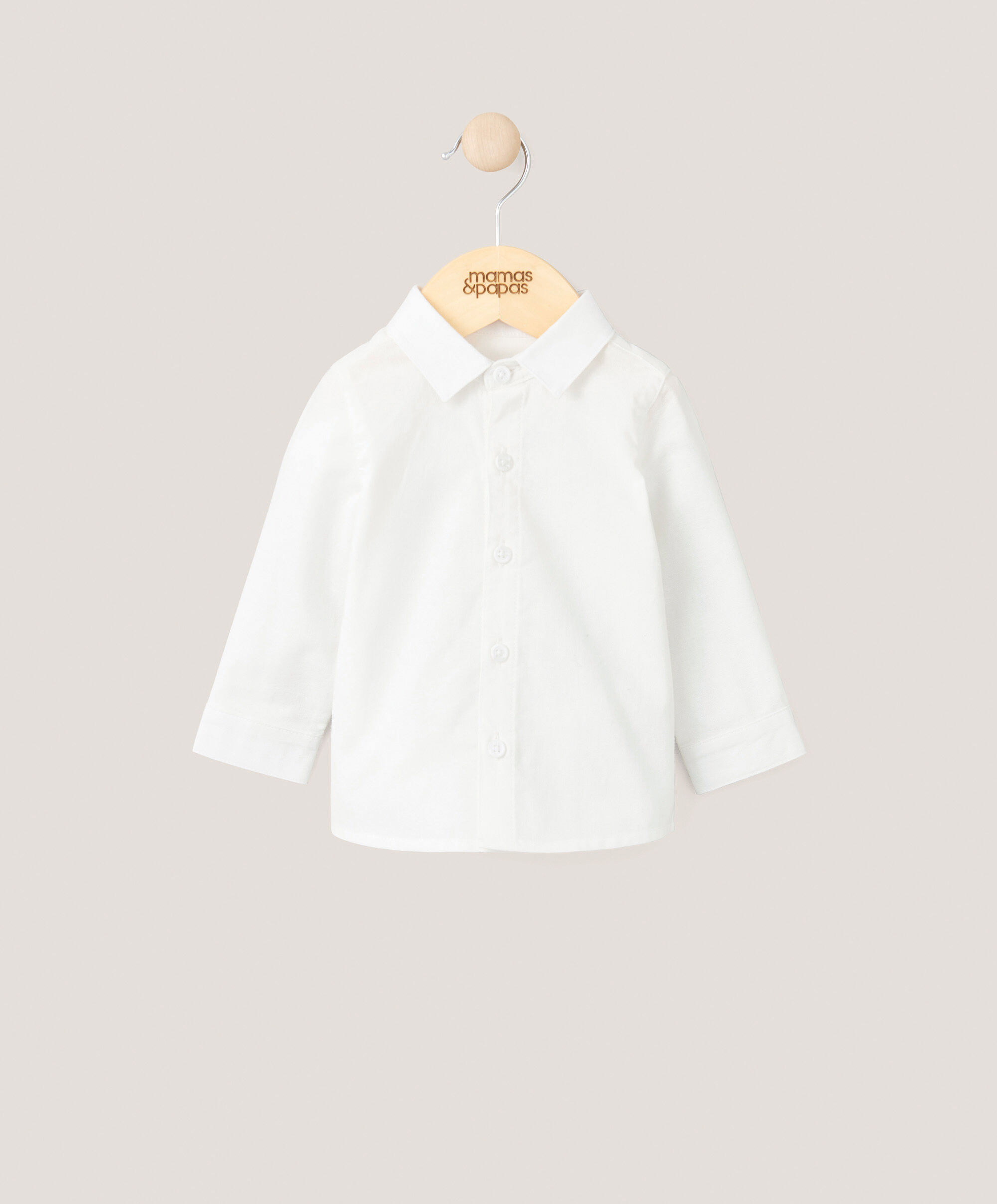 Baby Boys Shirt - White