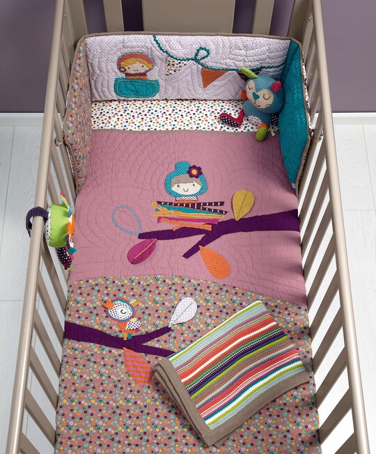Timbuktales - Girls Cotbed Coverlet image number 4