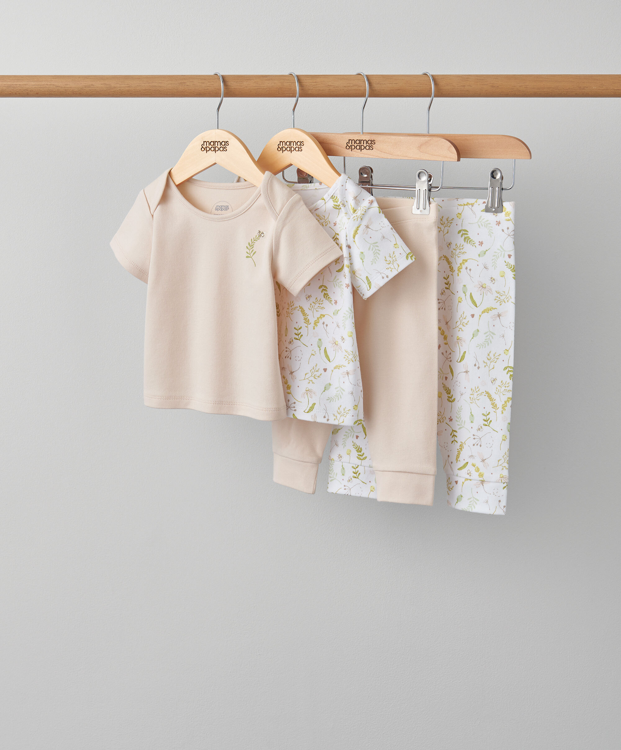 2 Pack Wildflower Pyjamas Short image number 1