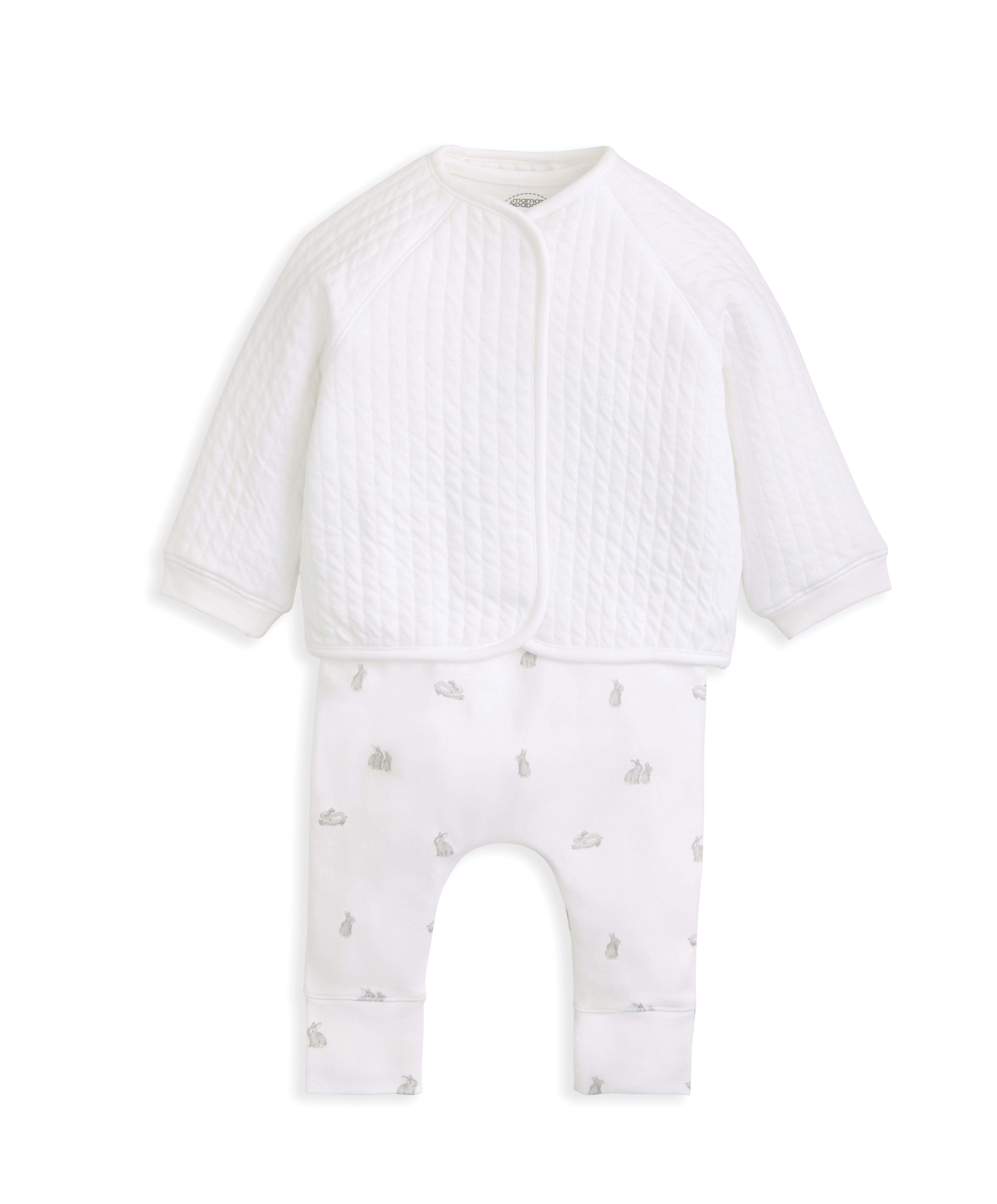 3pc Quilted Jacket Set image number 2