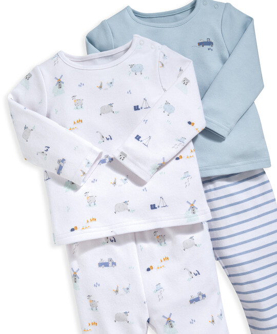Baby Boys Pyjamas Multi Pack- Set Of 2 image number 2