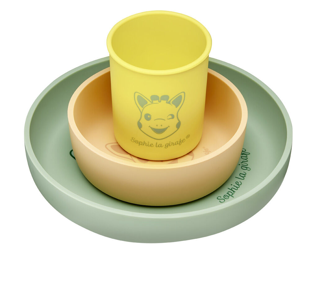 Sophie la girafe Il Etait Une Fois Silicone Meal Set image number 3