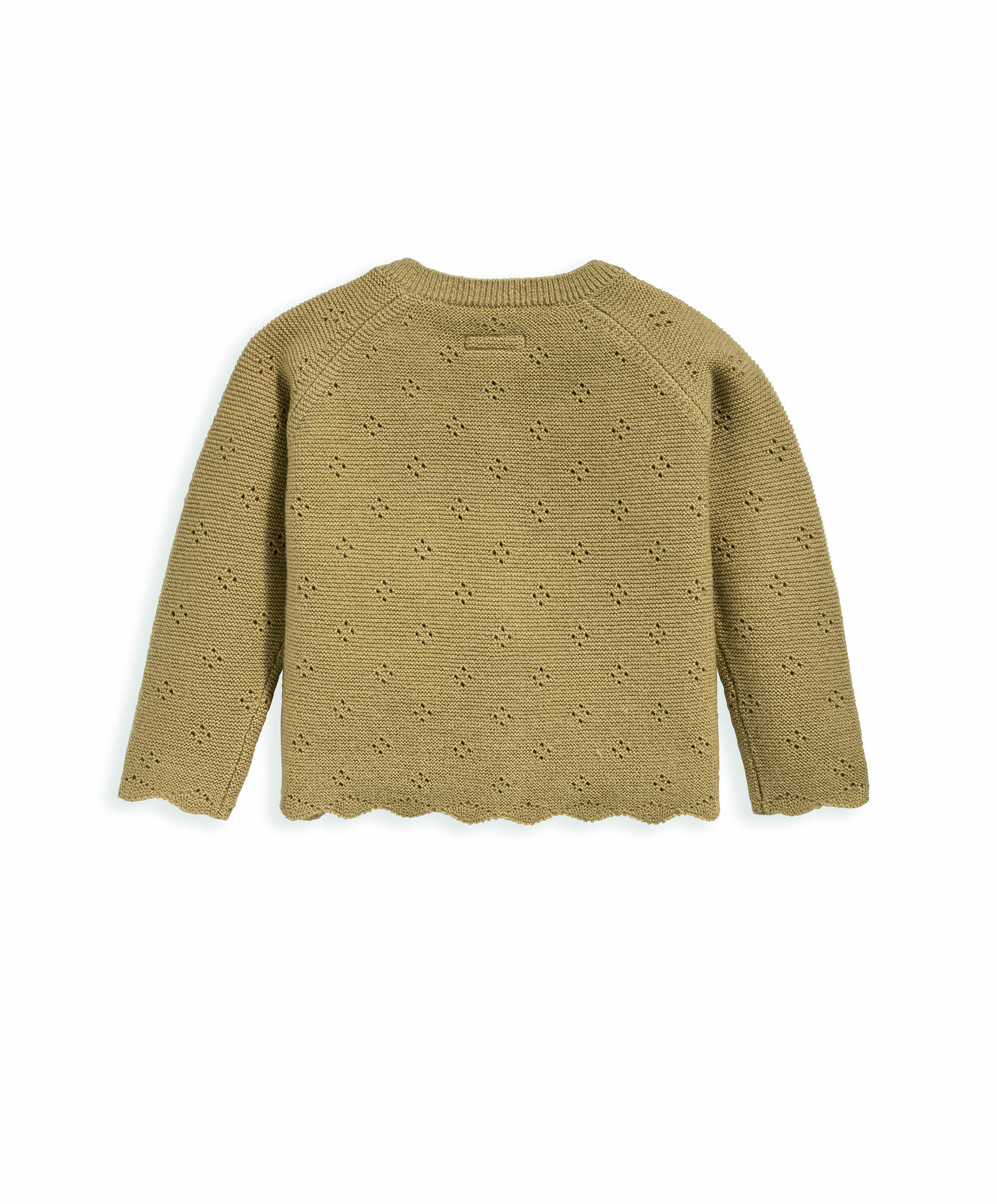 Scallop Hem Cardigan image number 3
