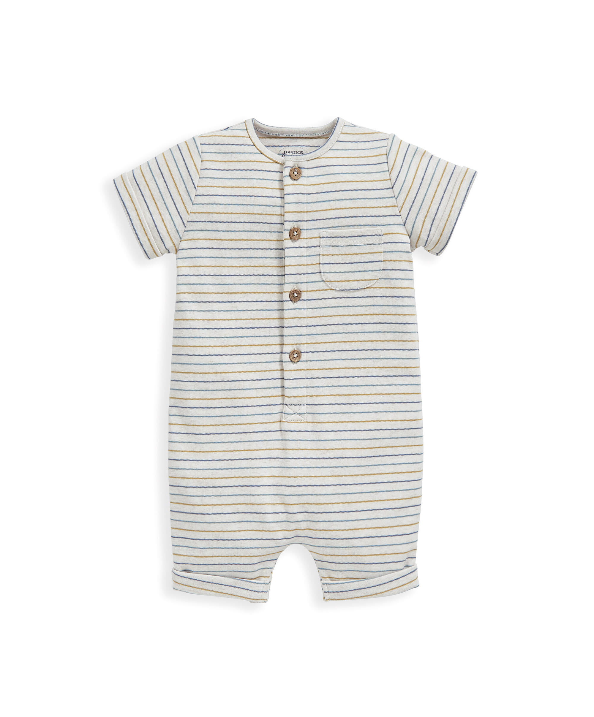 Stripe Shortie Romper image number 2