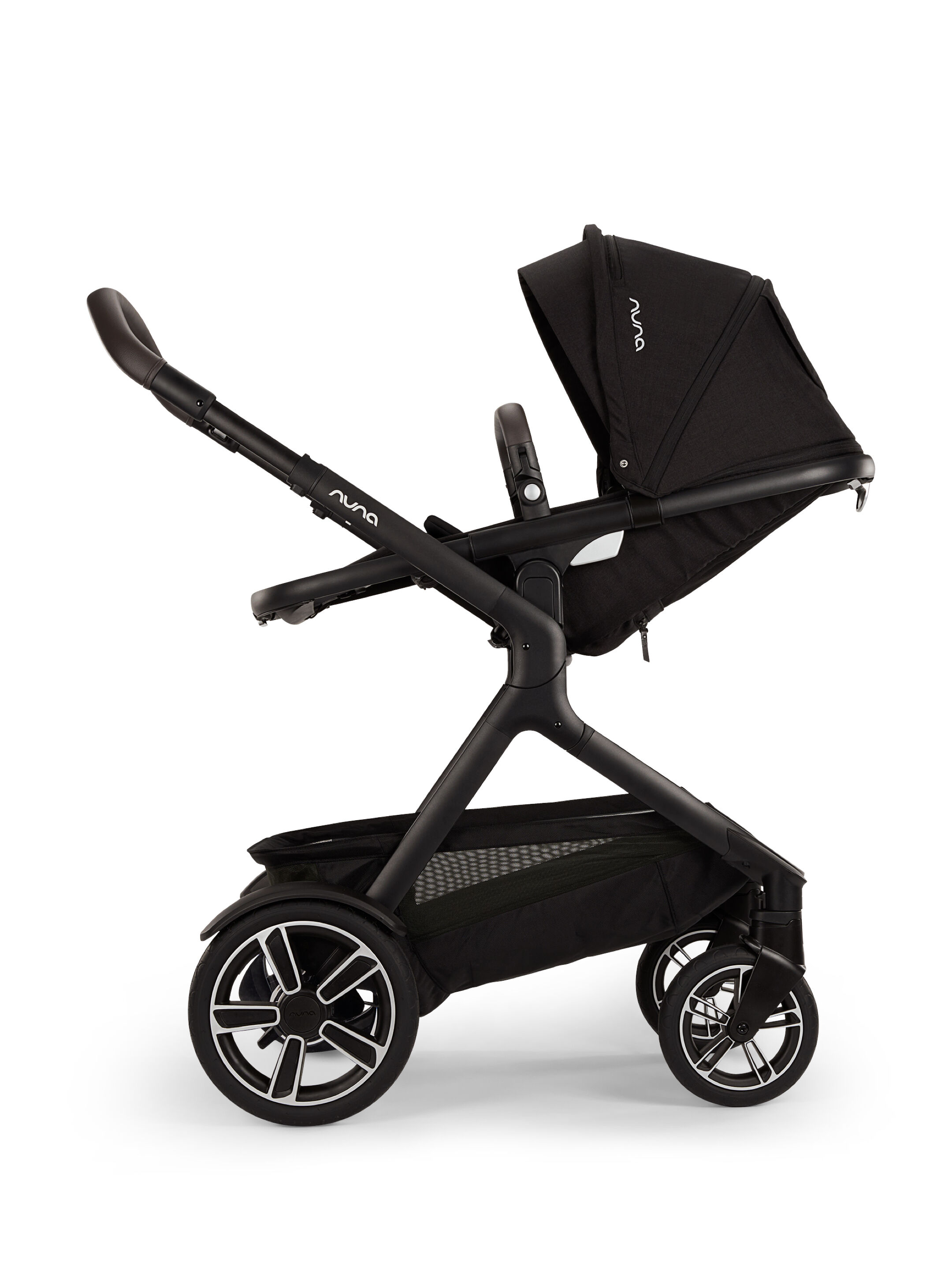 Nuna Demi Next Convertible Stroller - Caviar image number 2