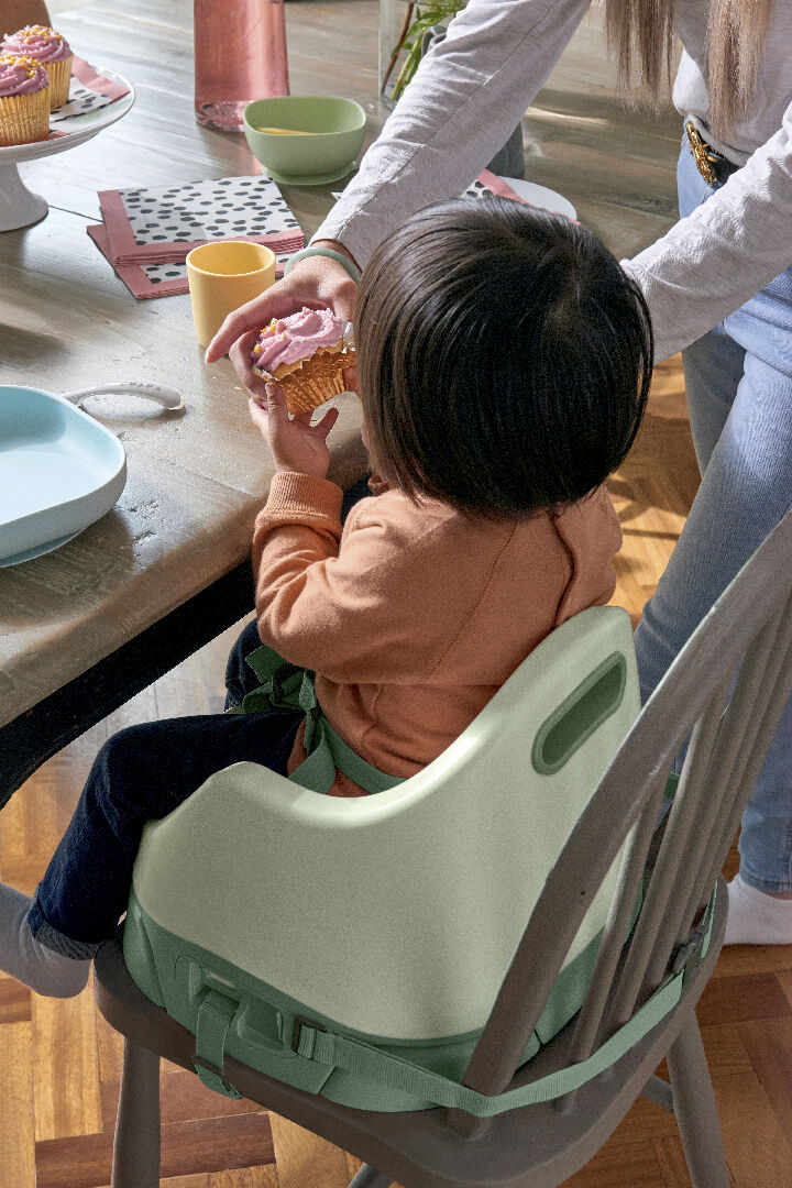 Bug 3-in-1 Floor & Booster Seat with Activity Tray - Eucalyptus image number 9