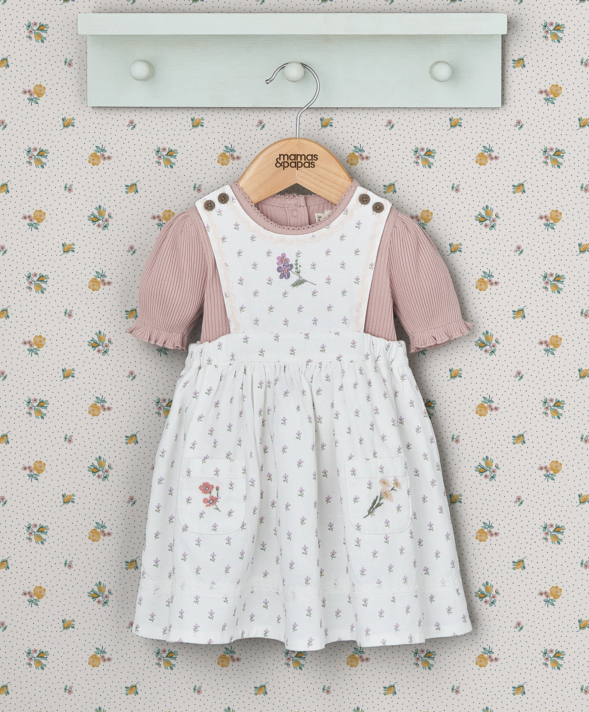 Pinafore Dress & Tee image number 1