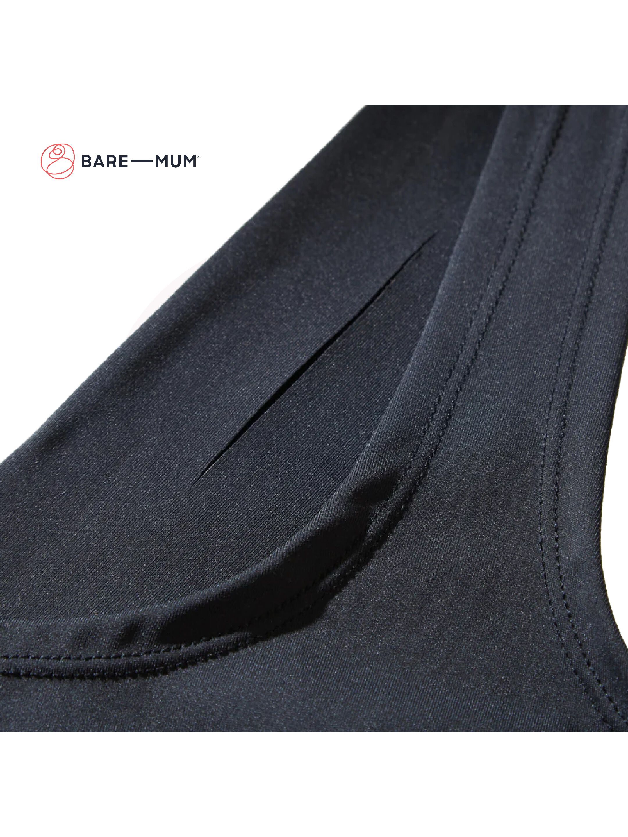 Bare Mum Postpartum Nursing Bralette with Insert Pocket - Large image number 5