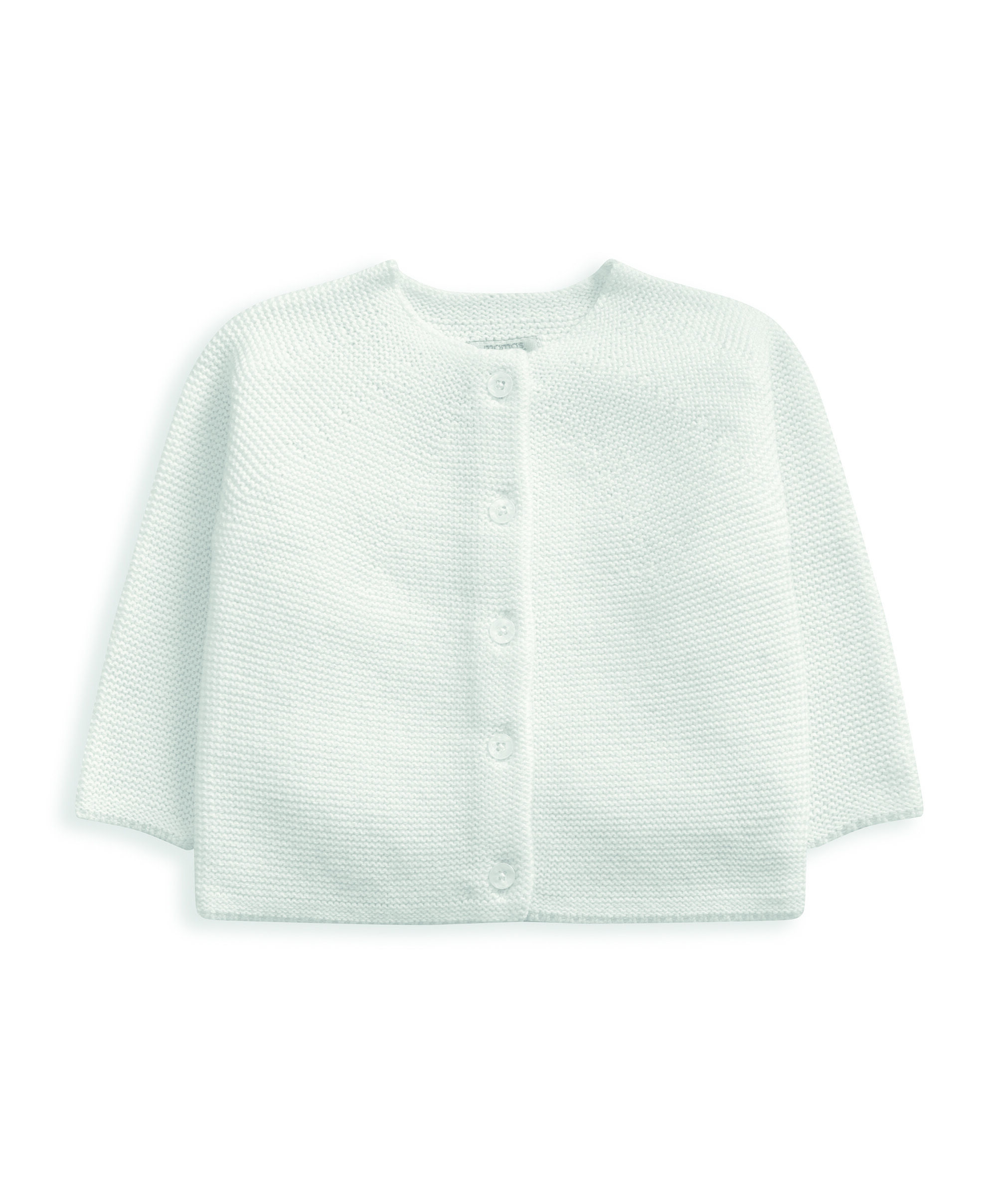 Off White Fine Knit Cardigan image number 2
