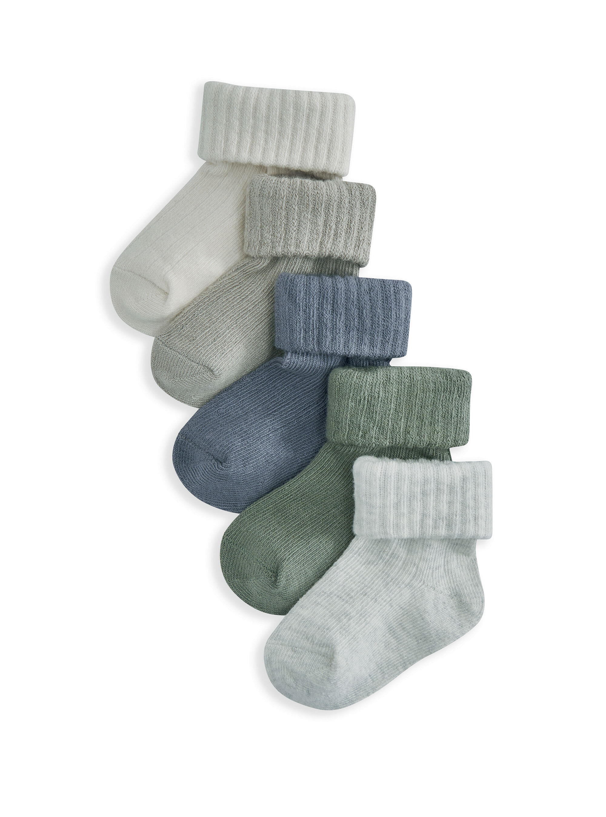Blue Socks (Pack of 5) image number 1
