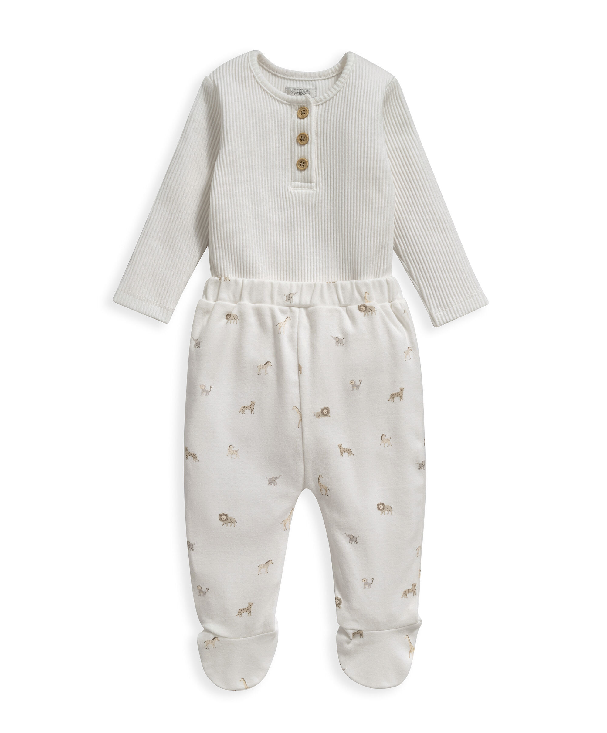 Ribbed Safari 2 Piece Set