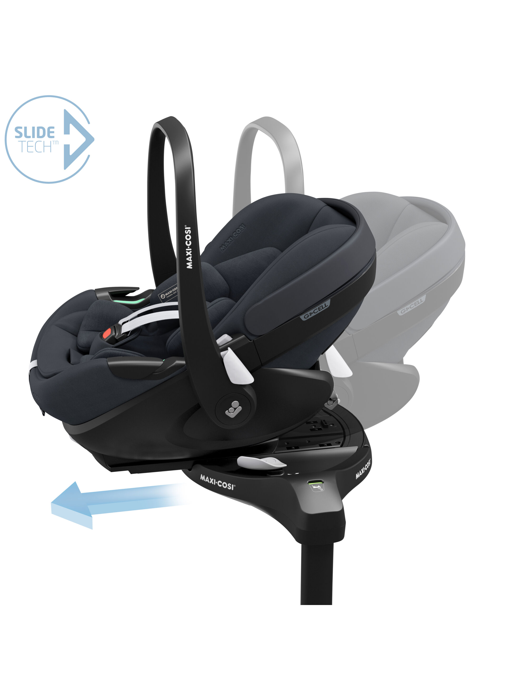 Maxi Cosi Pebble 360 Pro Car Seat - Graphite image number 5