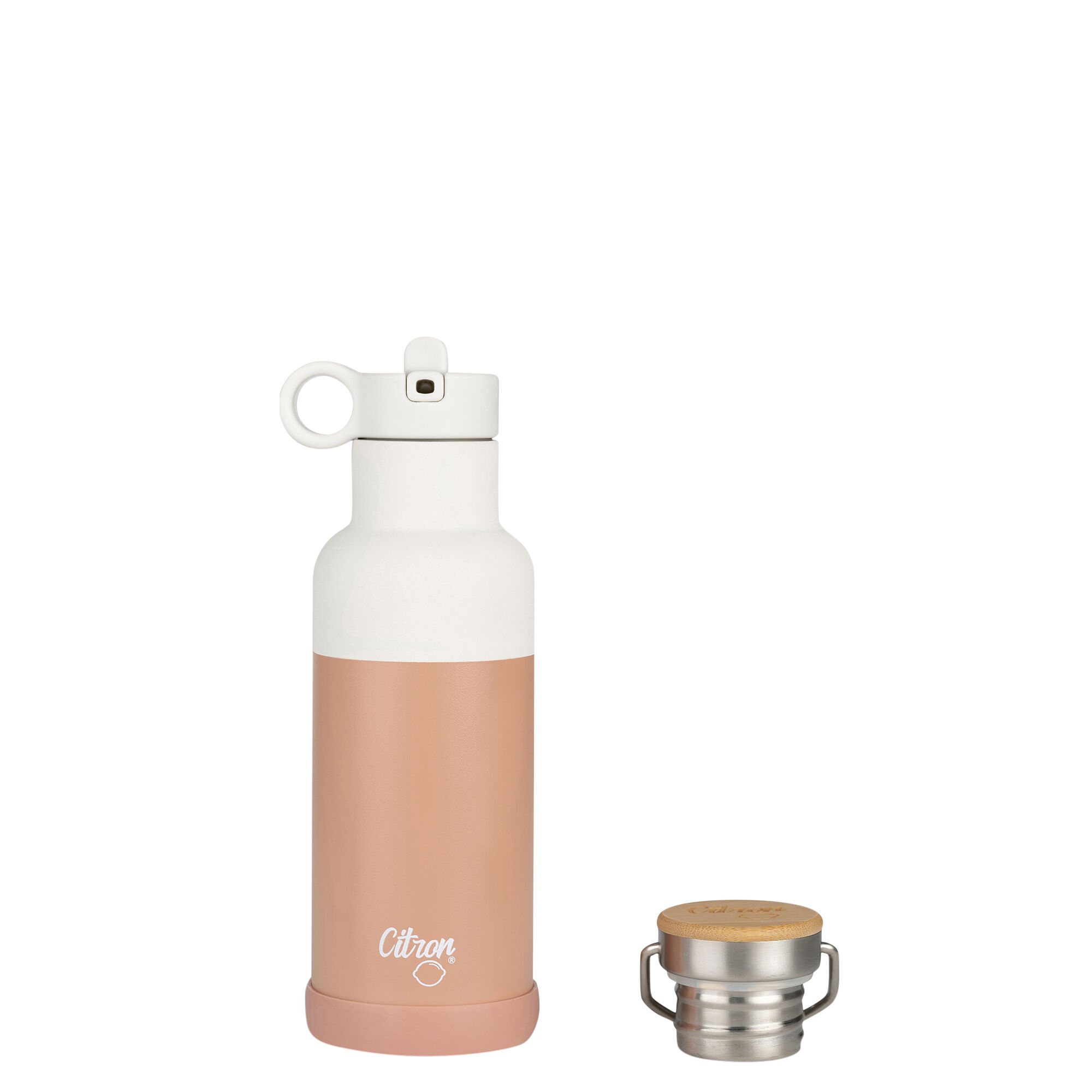 Stainless Steel Water Bottle 500ml - Blush Pink image number 3