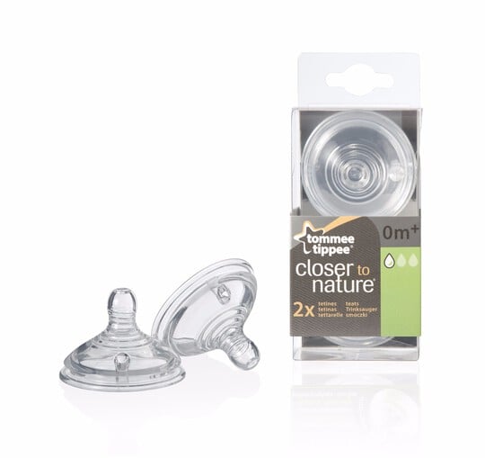 Buy Tommee Tippee Closer to Nature Easi-Vent™ Slow Flow Teats (2